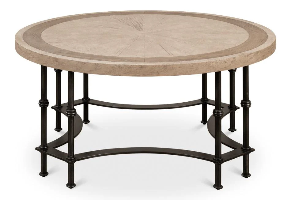 Chisholm Equestrian Cocktail Table - Grey - Frankwebs