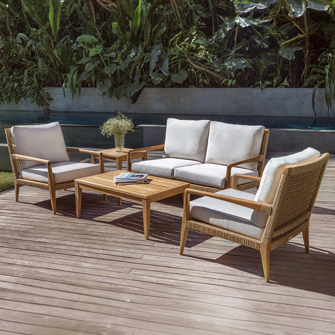 Barcelona Deep Seating Settee - Frankwebs