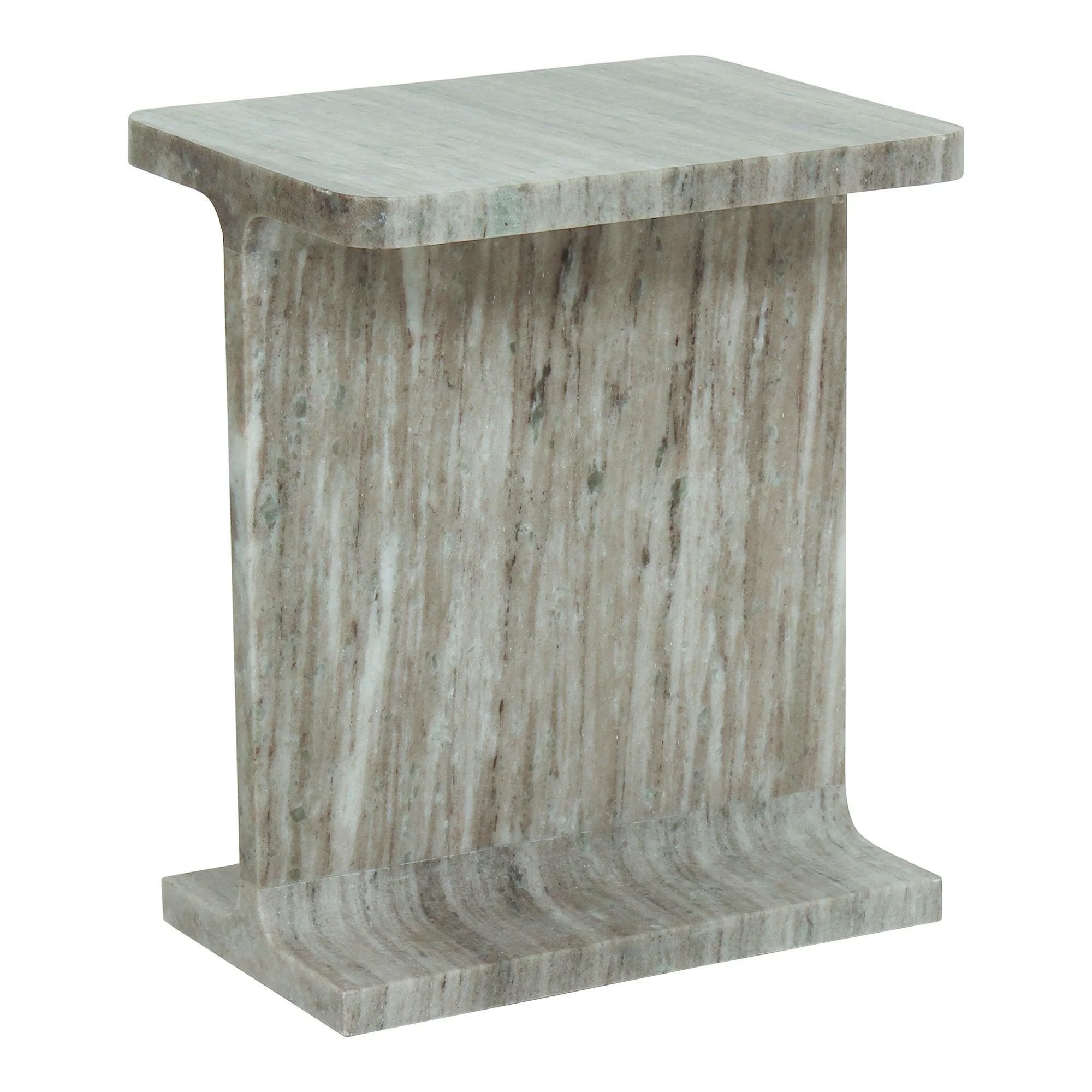 Tullia Accent Table Taupe - Frankwebs