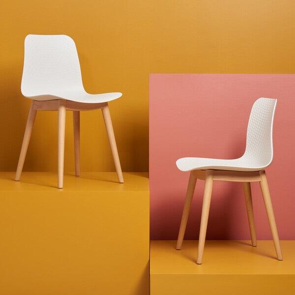 HADDIE MOLDED PLASTIC DINING CHAIR - Frankwebs