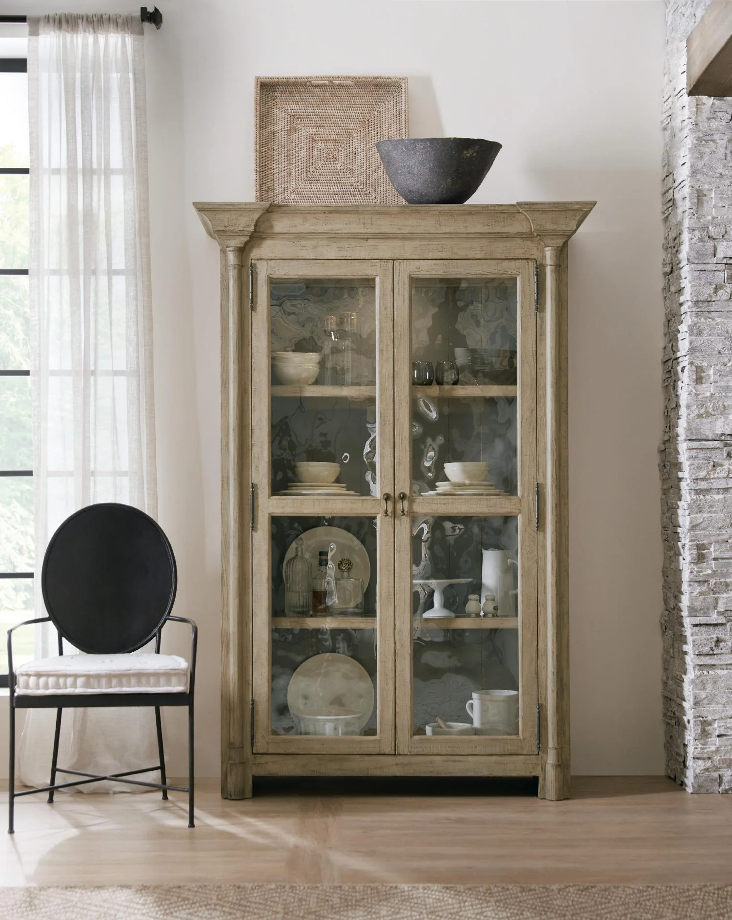Ciao Bella Display Cabinet- Natural - Frankwebs