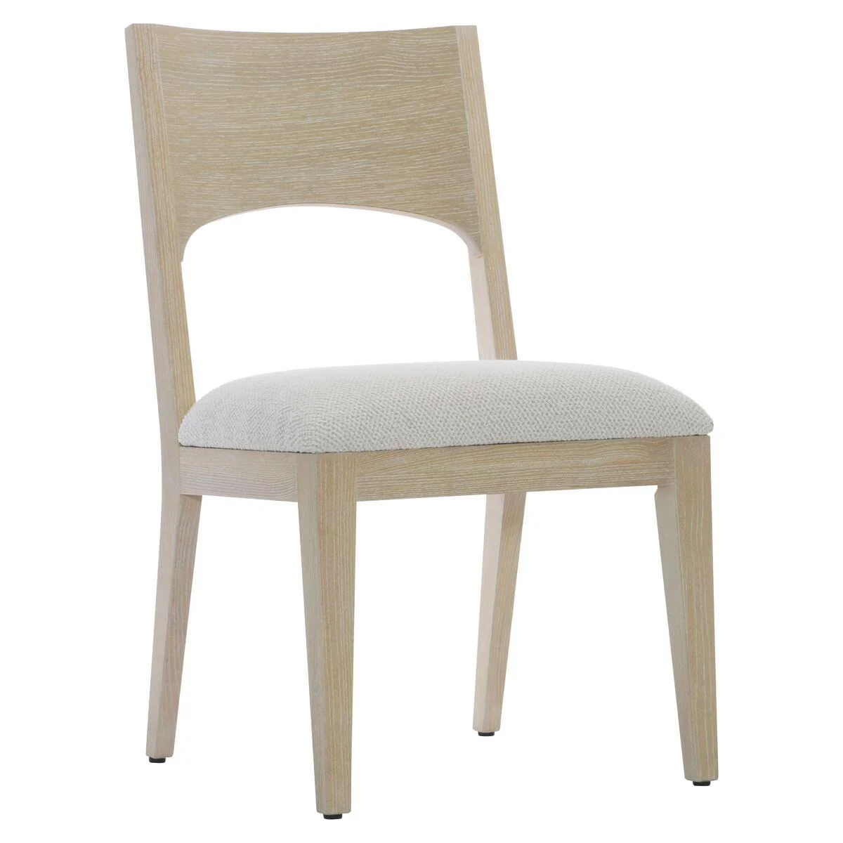 SOLARIA WOOD BACK SIDE CHAIR IN FABRIC B581 - Frankwebs