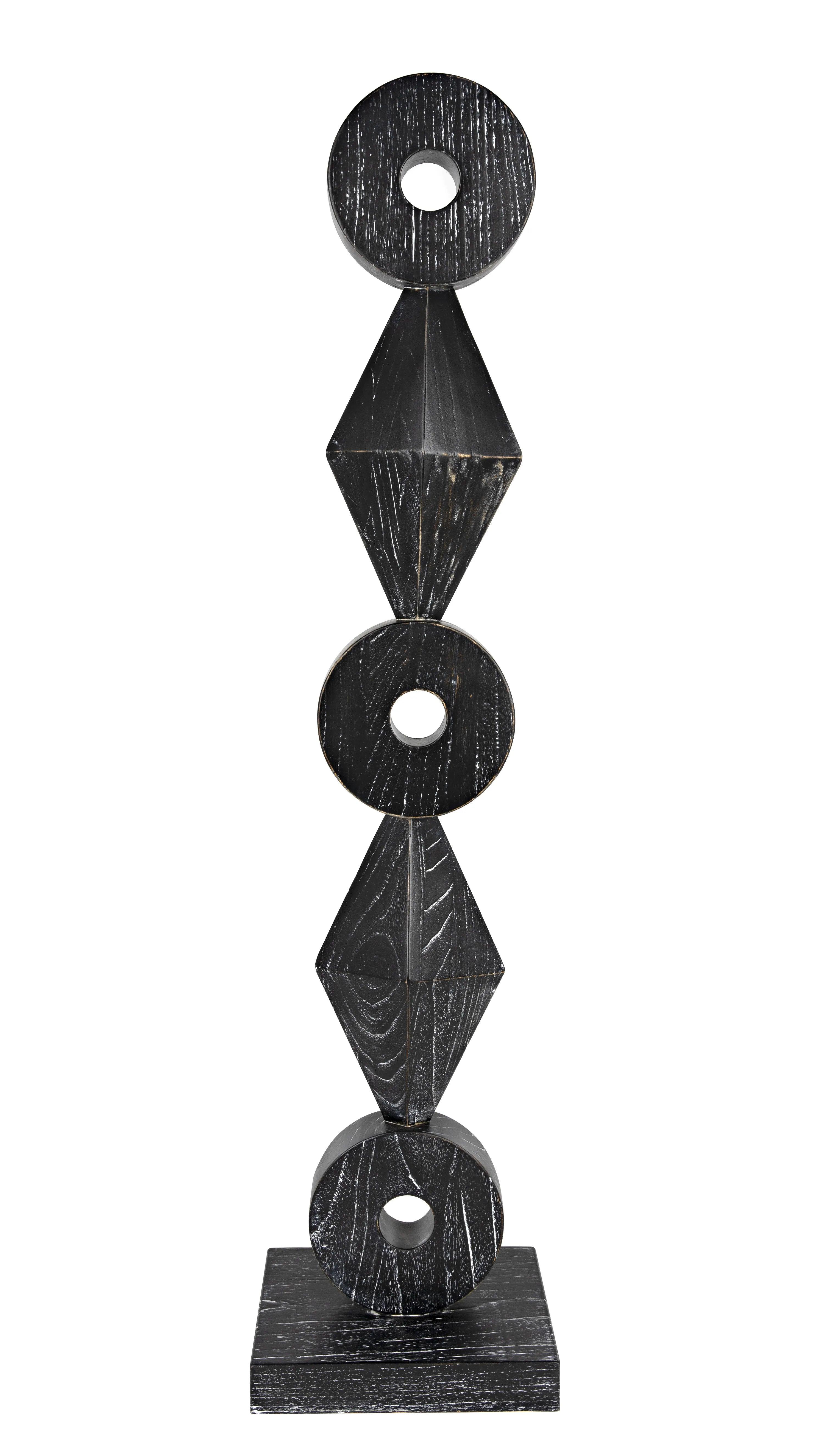 Totem Sculpture, Cinder Black - Frankwebs