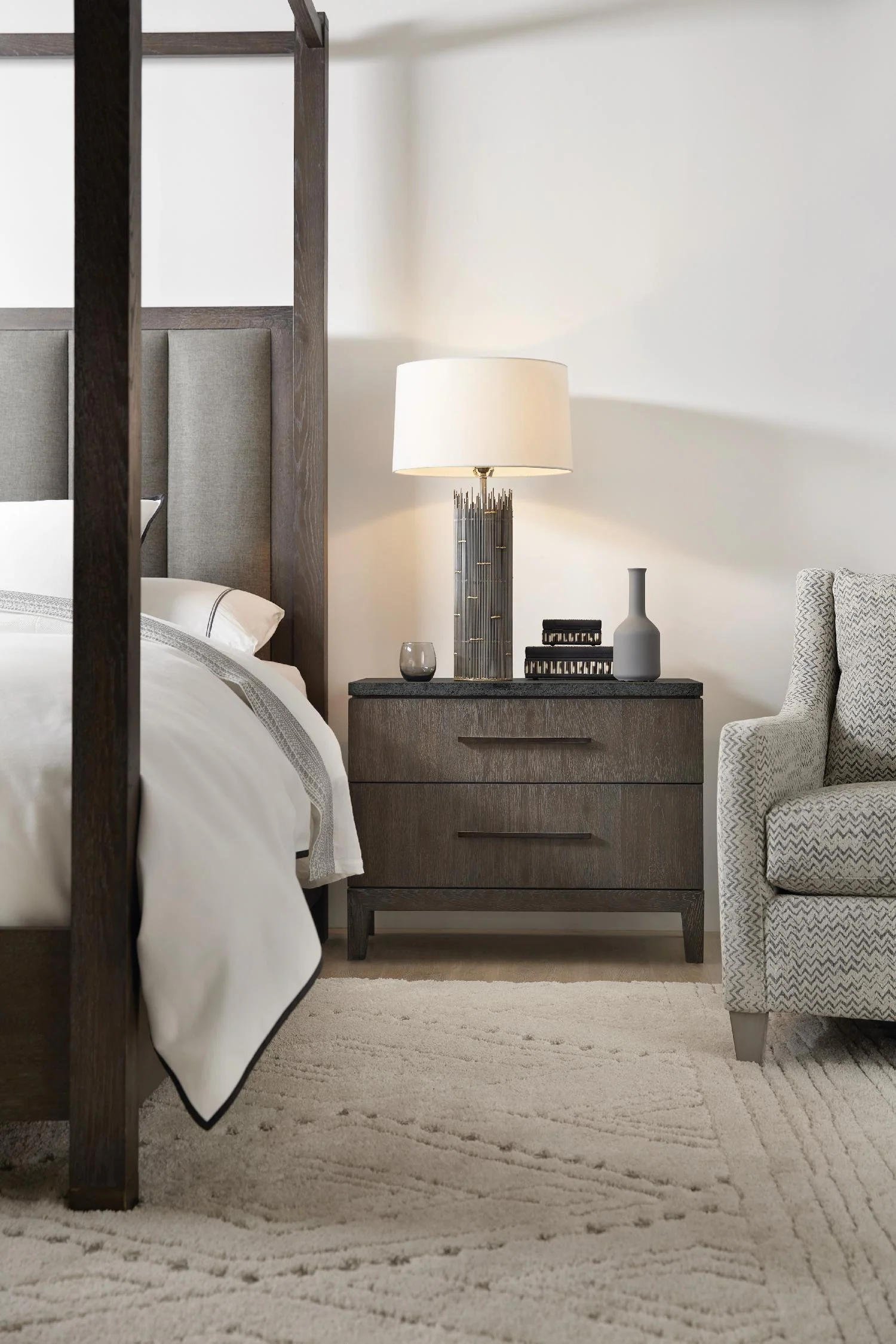 Miramar Aventura San Marcos Stone Top Nightstand - Frankwebs