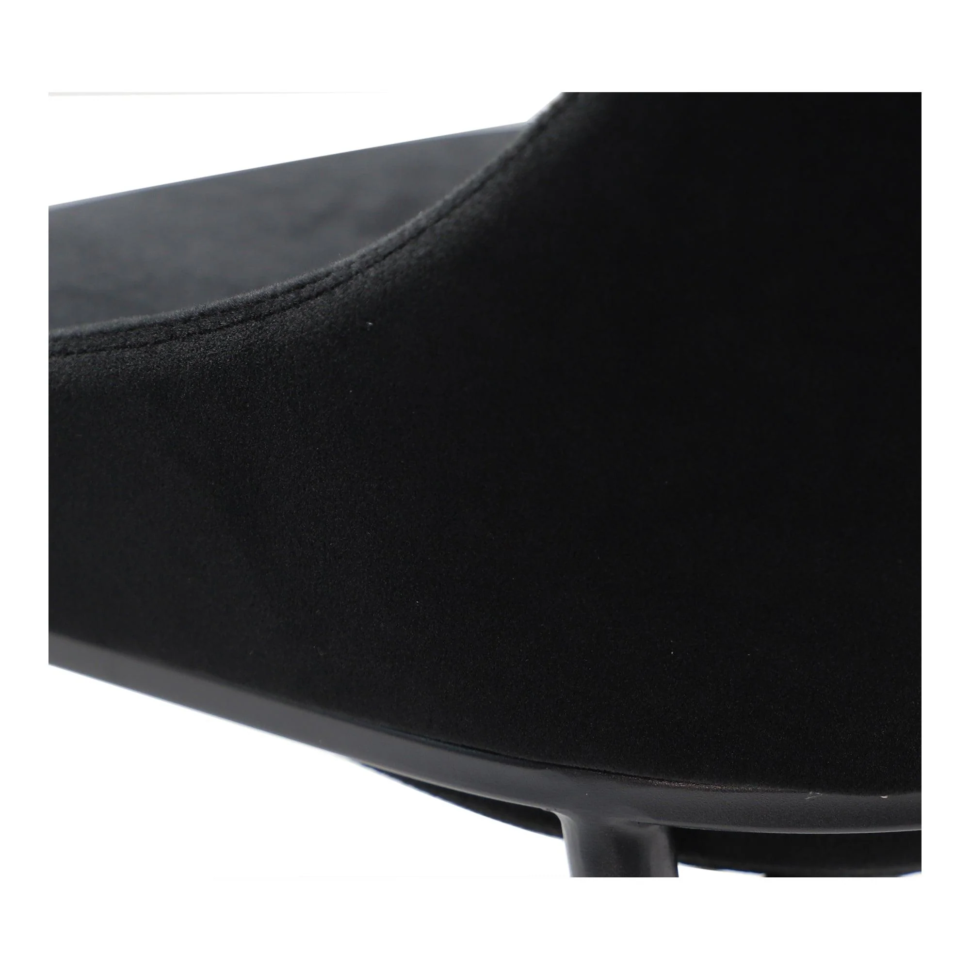 Sedona Dining Chair Shadowed Black Velvet - Set Of Two - Frankwebs