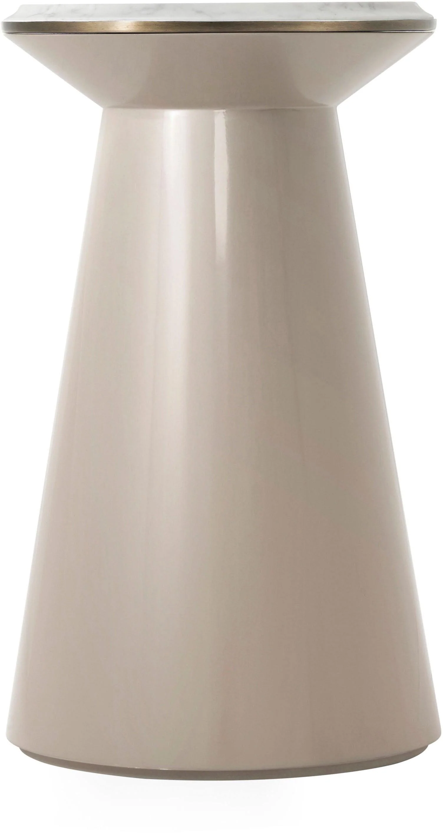 Contour Side Table (Pure Pearl, Small) - Frankwebs