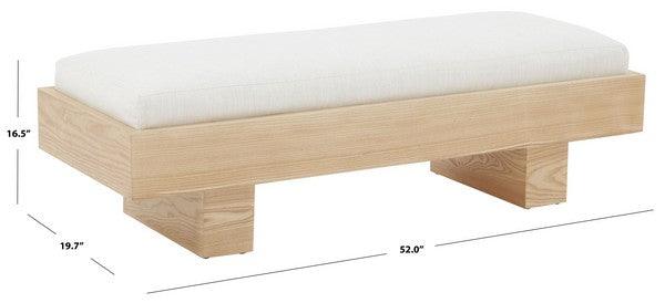KARMEN WOOD BENCH - Frankwebs
