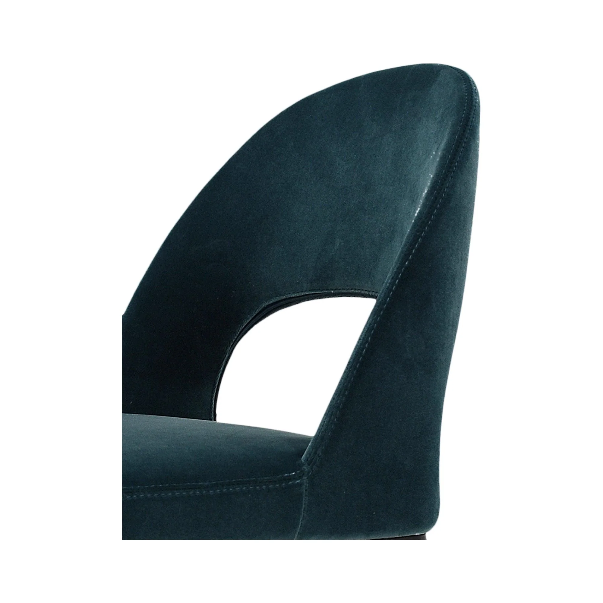 Roger Barstool Teal Velvet - Frankwebs