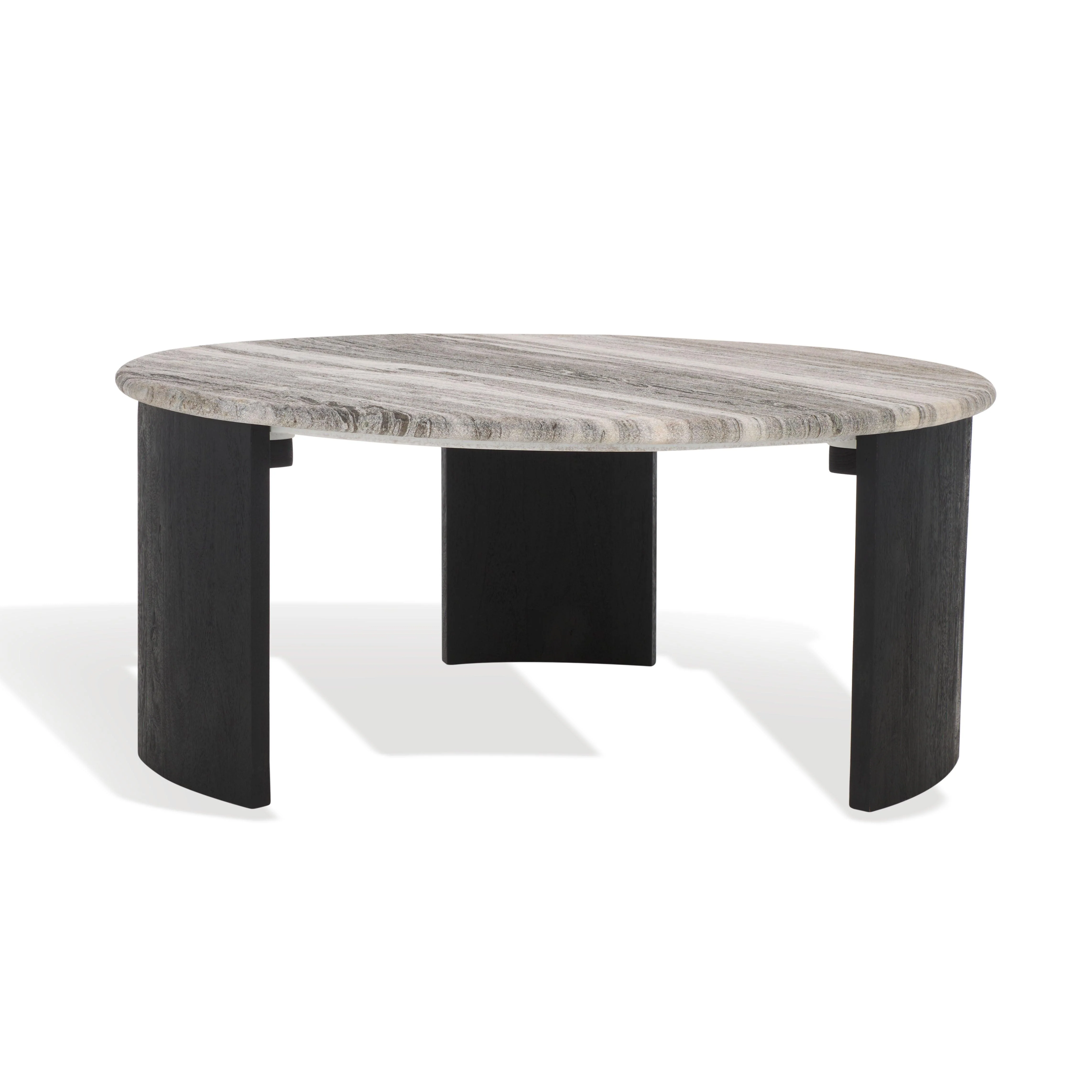 Dannica Round Marble Top Coffee Table - Frankwebs