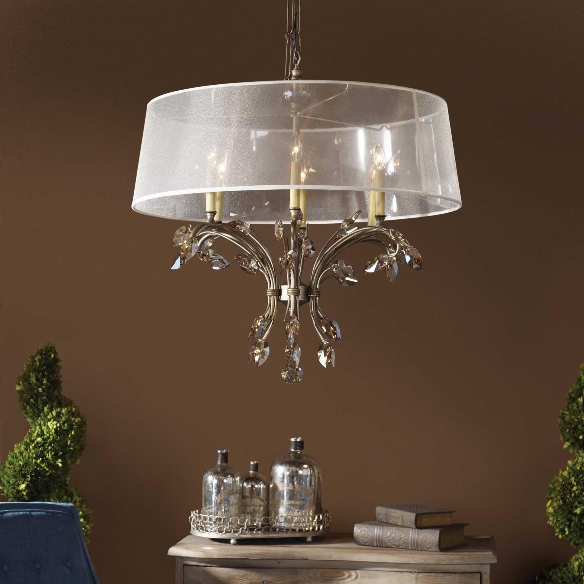 ALENYA 6 LT SHADE CHANDELIER - Frankwebs