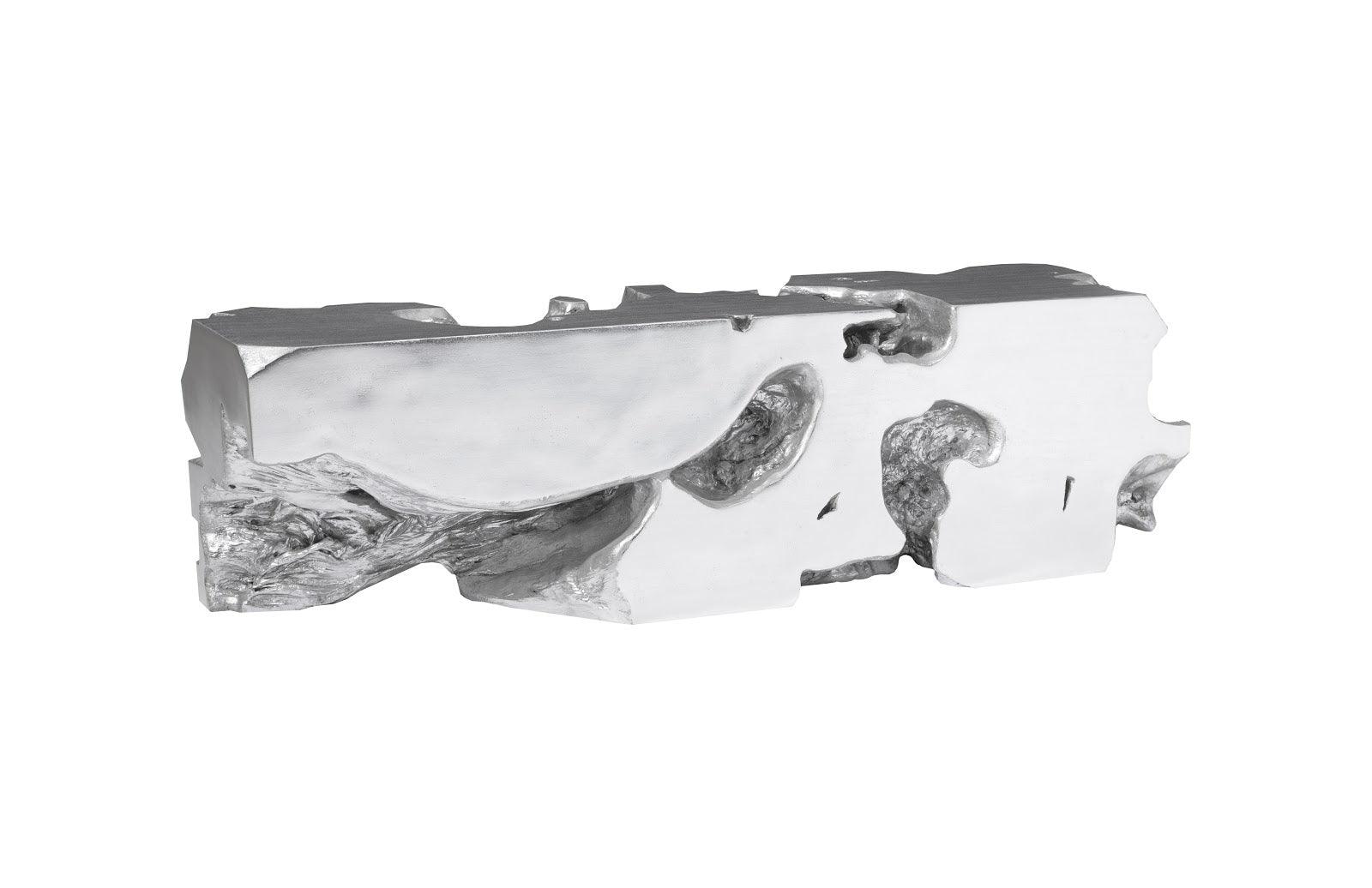 Freeform Bench, Silver Leaf - Frankwebs