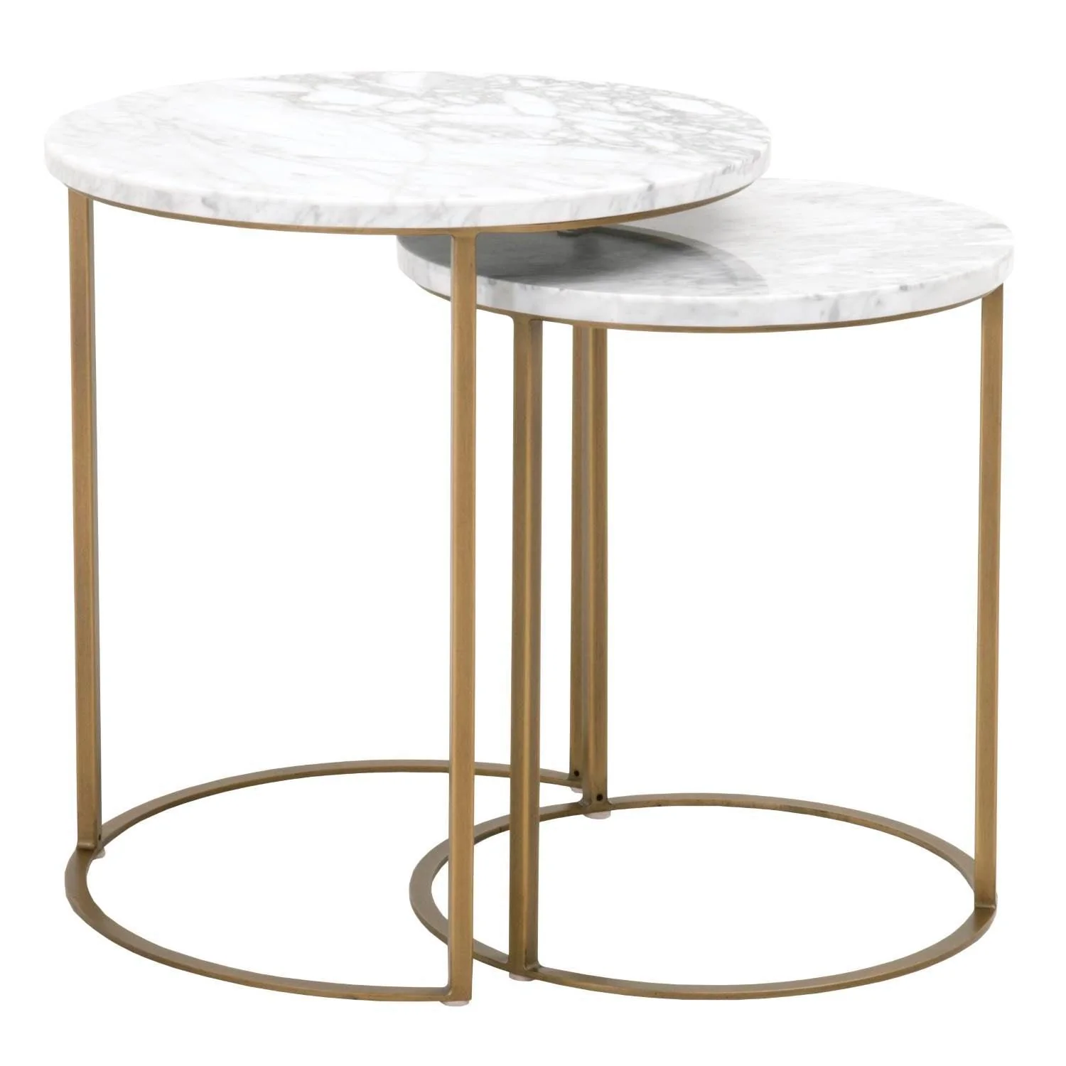 Carrera Round Nesting Accent Table - Frankwebs