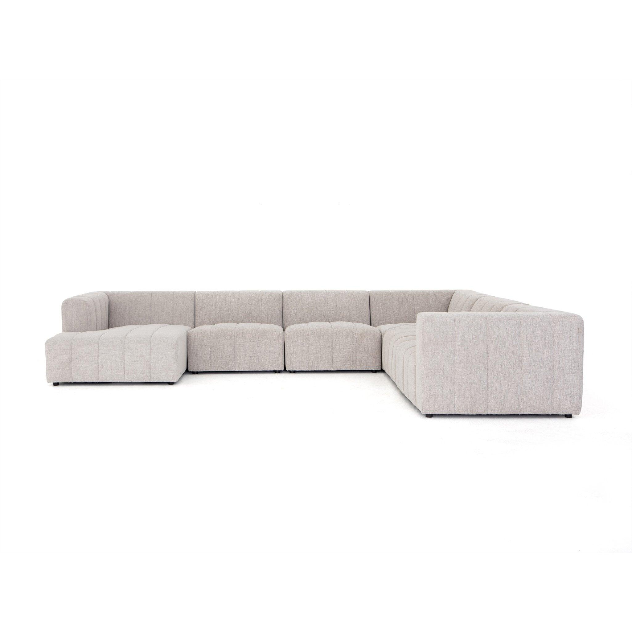 Langham Channeled 6-Piece Sectional - Frankwebs