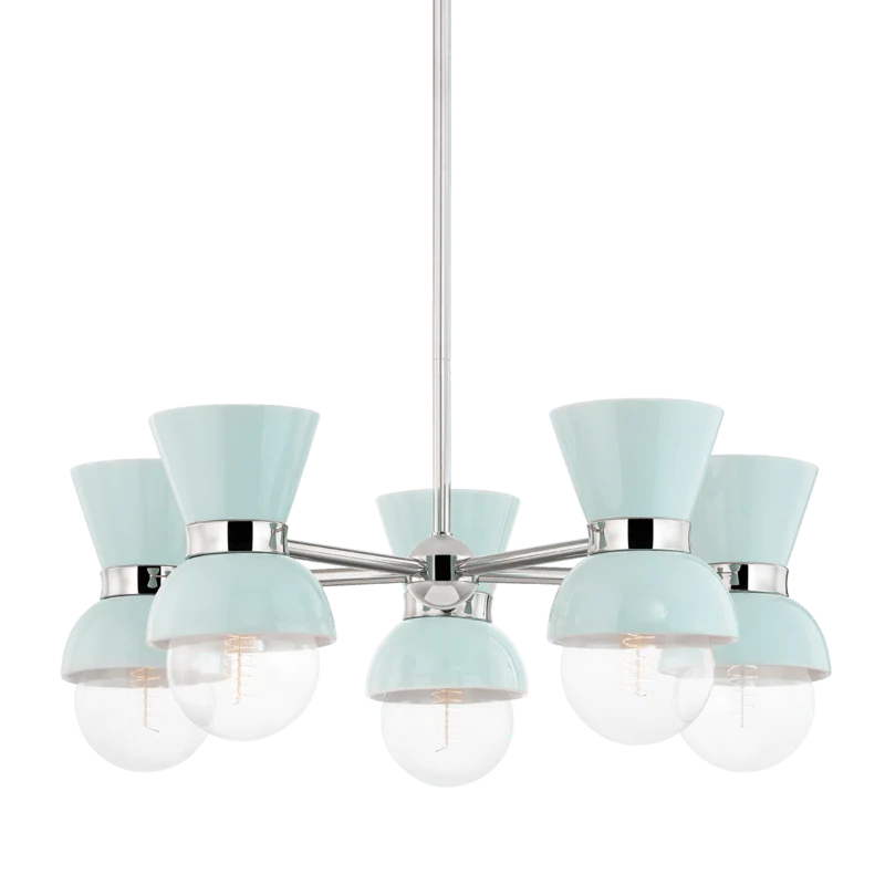 GILLIAN 5 LIGHT CHANDELIER - Frankwebs