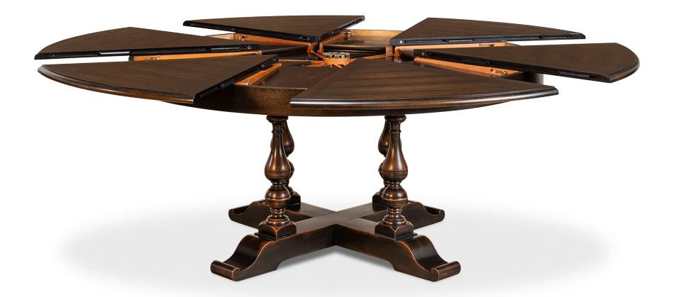 Walnut Jupe Dining Table - Large - Ebony - Frankwebs