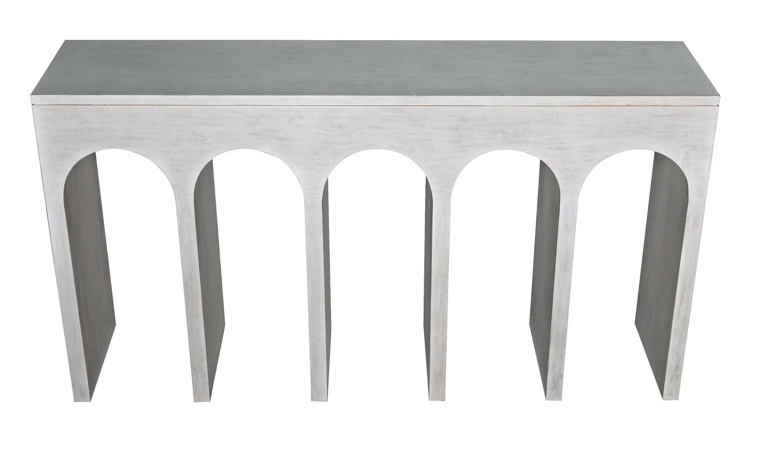 Bridge Console, White Wash - Frankwebs