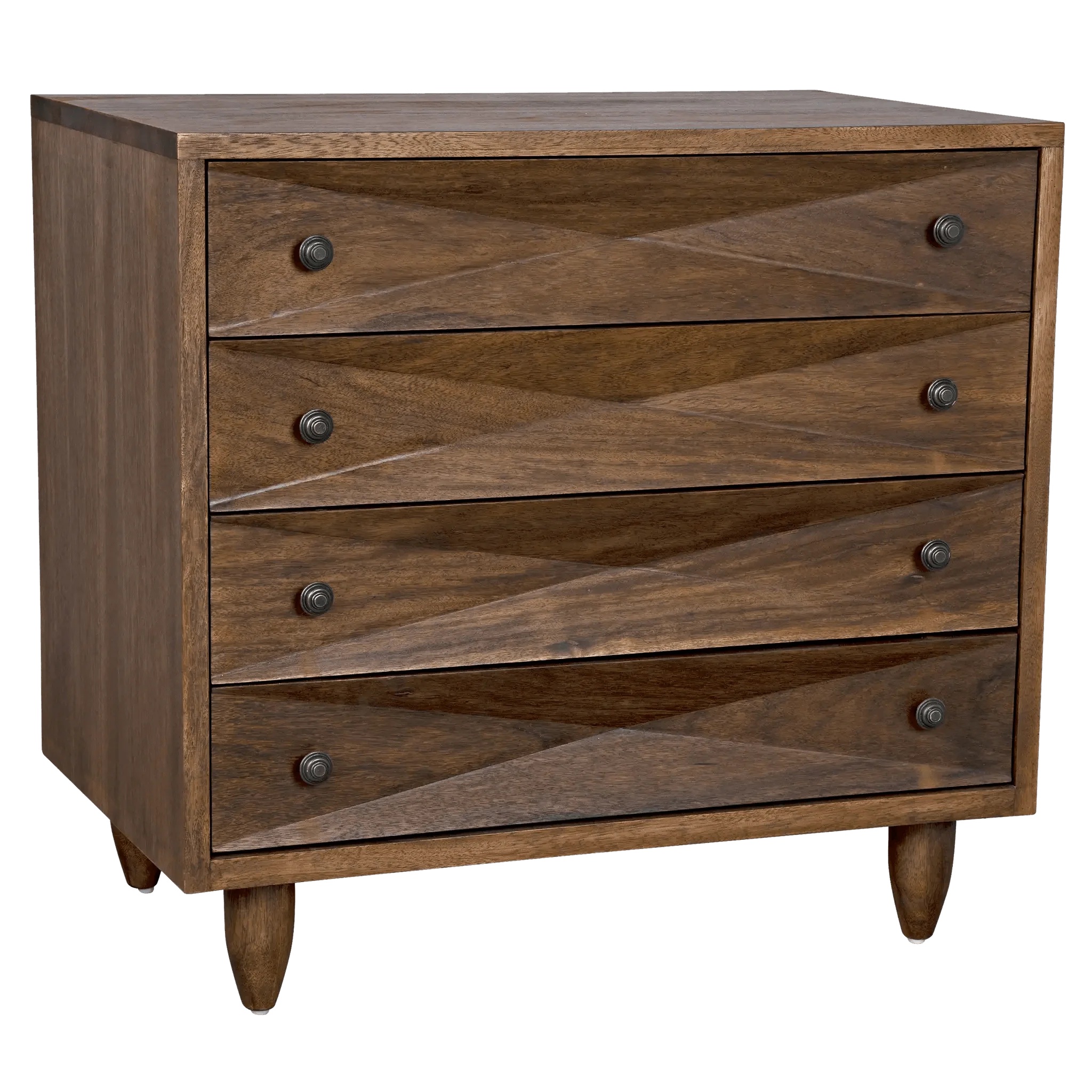 Diamond Chest, Dark Walnut - Frankwebs