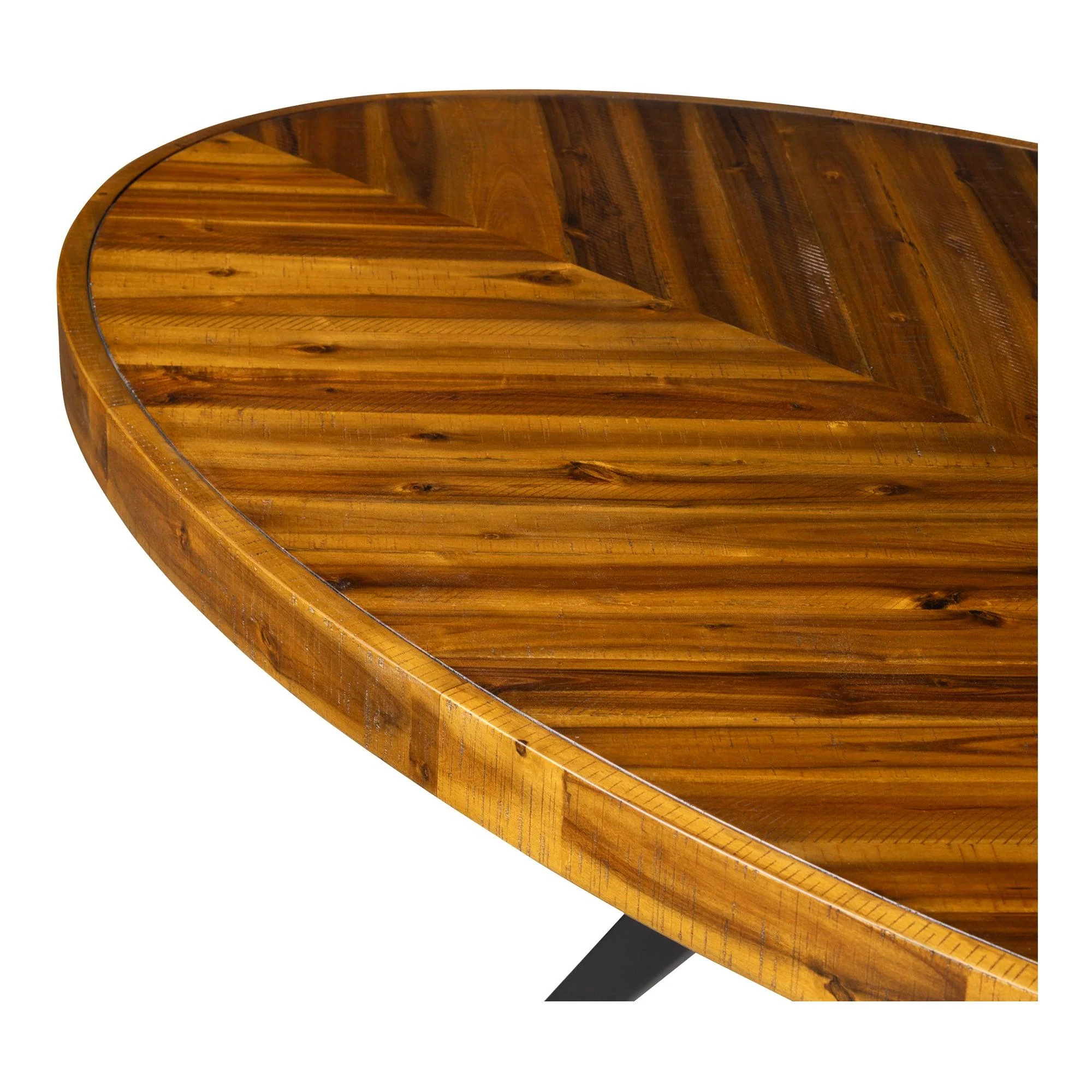 Parq Oval Dining Table Amber - Frankwebs