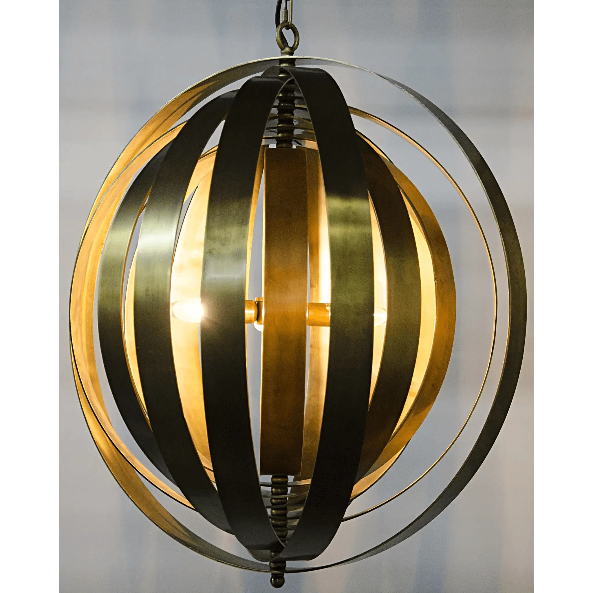 Tournant Pendant, Antique Brass - Frankwebs