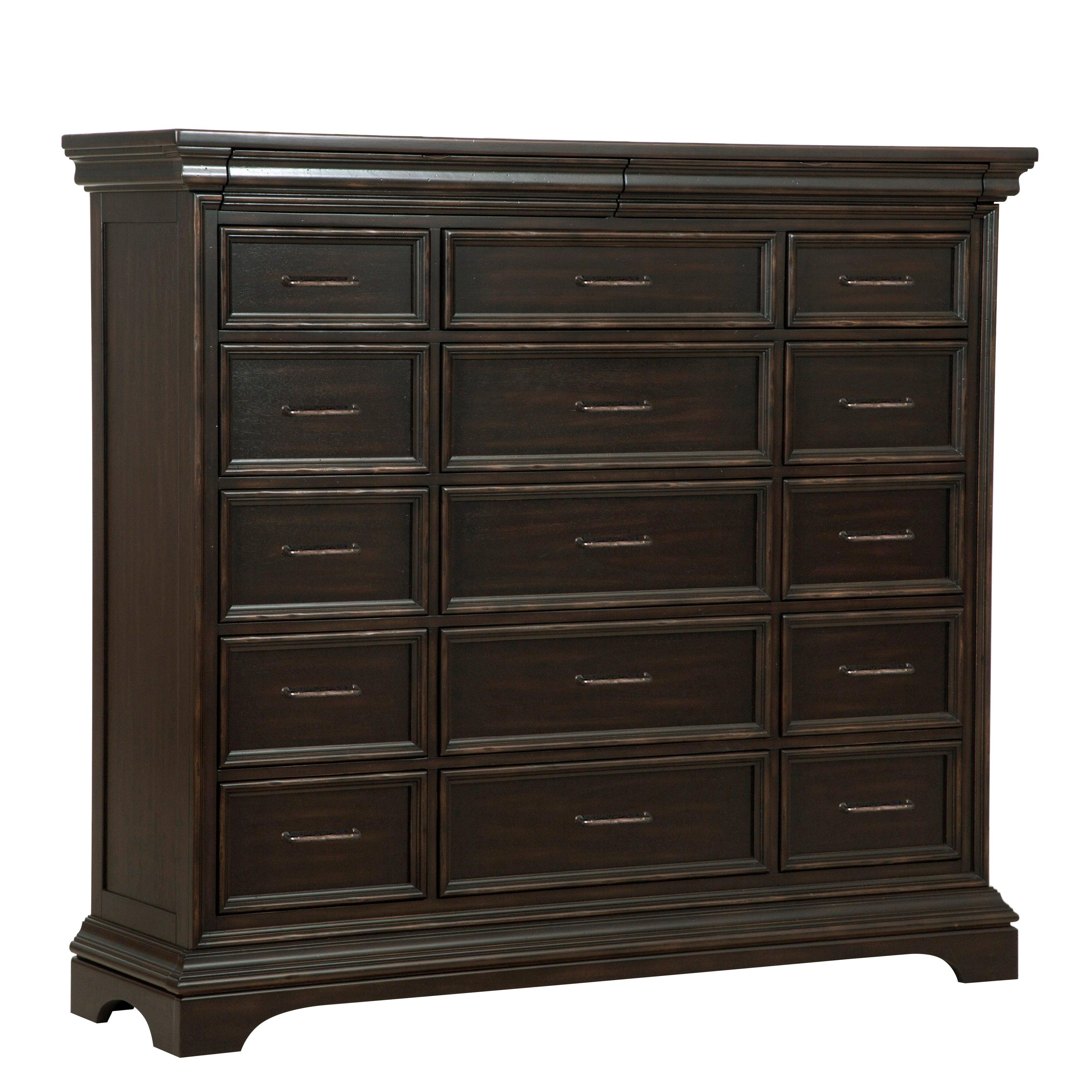 Caldwell 17 Drawer Master Dresser - Frankwebs