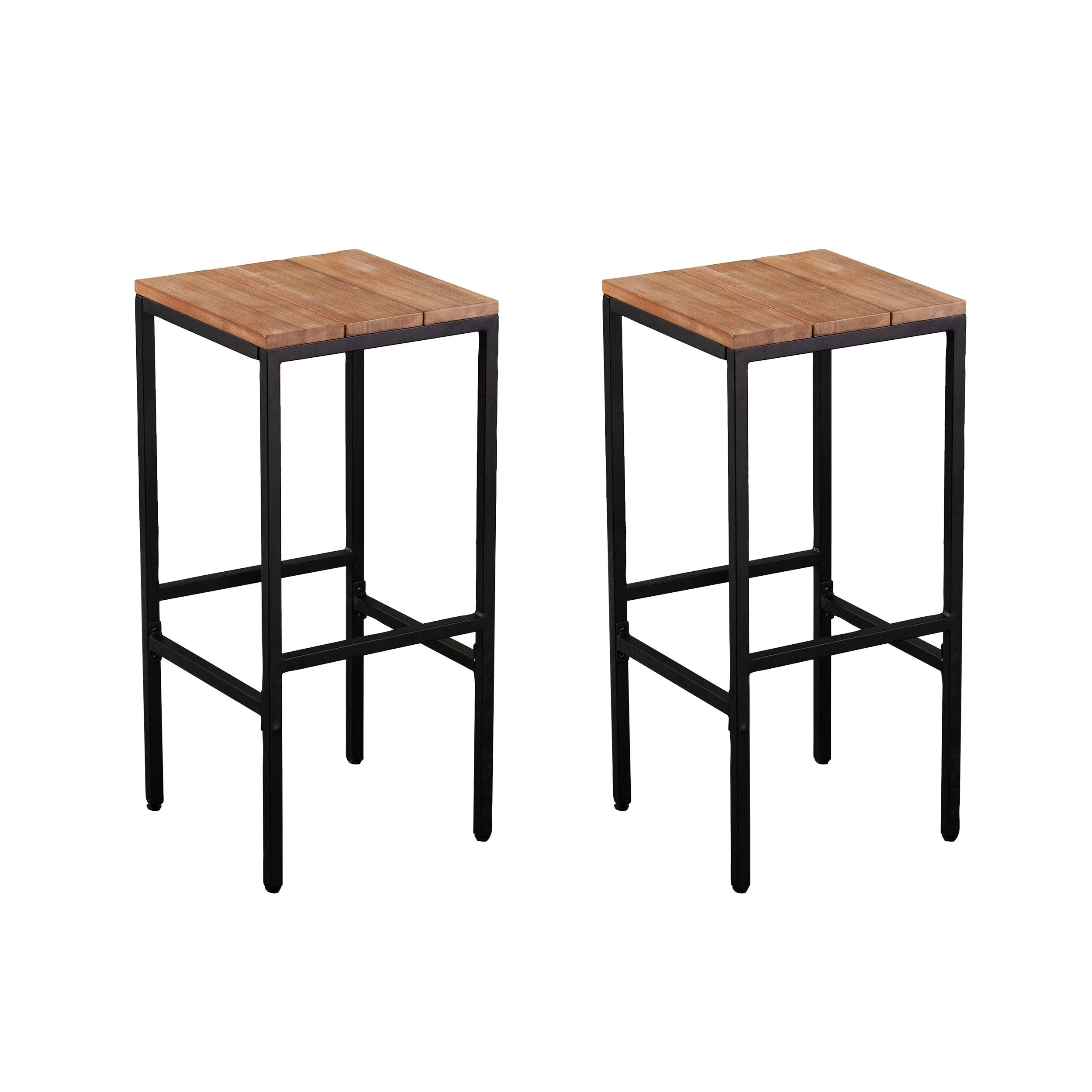 Venallo Indoor/Outdoor Barstools - 2pc Set - Frankwebs