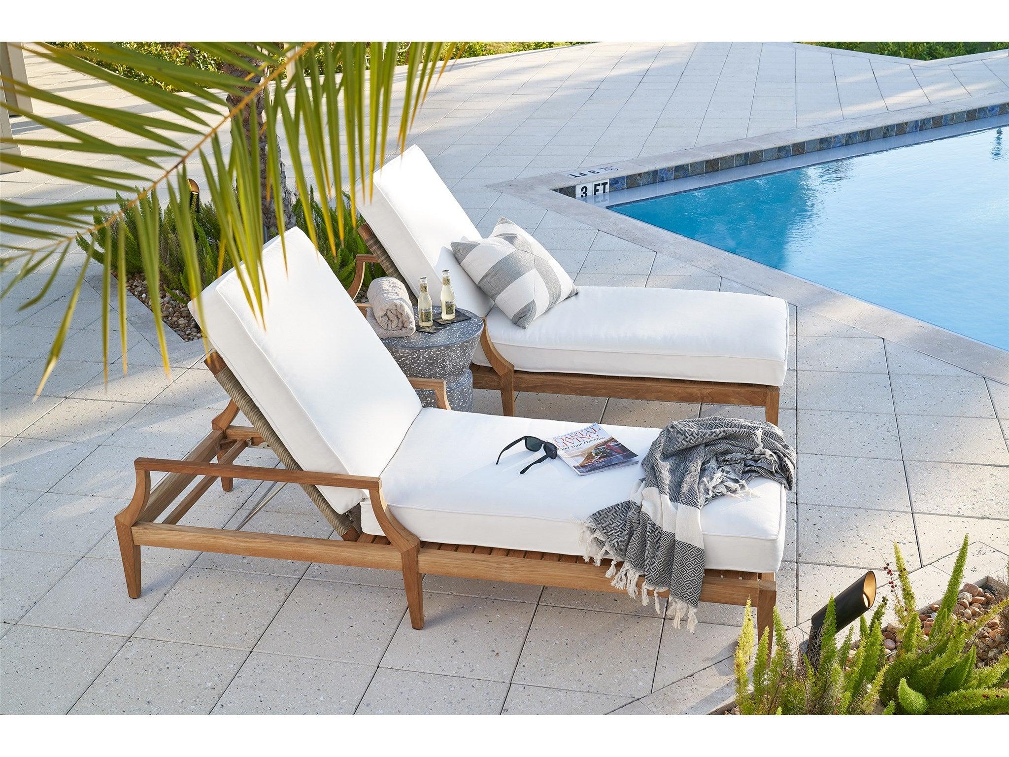Outdoor Chesapeake Chaise Lounge - Frankwebs