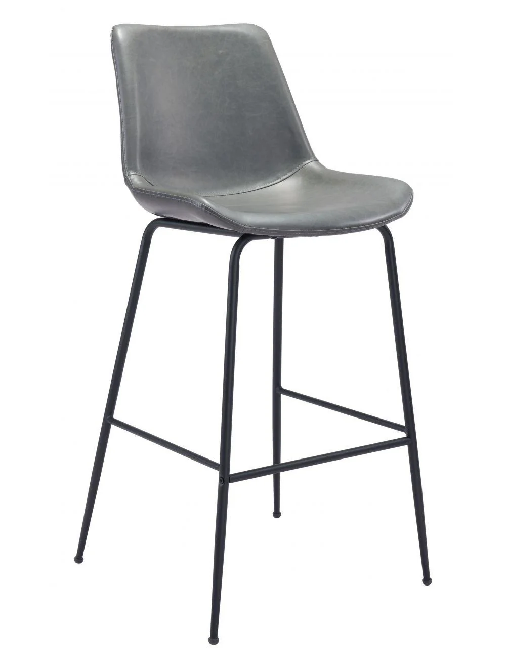 Byron Bar Chair Gray - Frankwebs