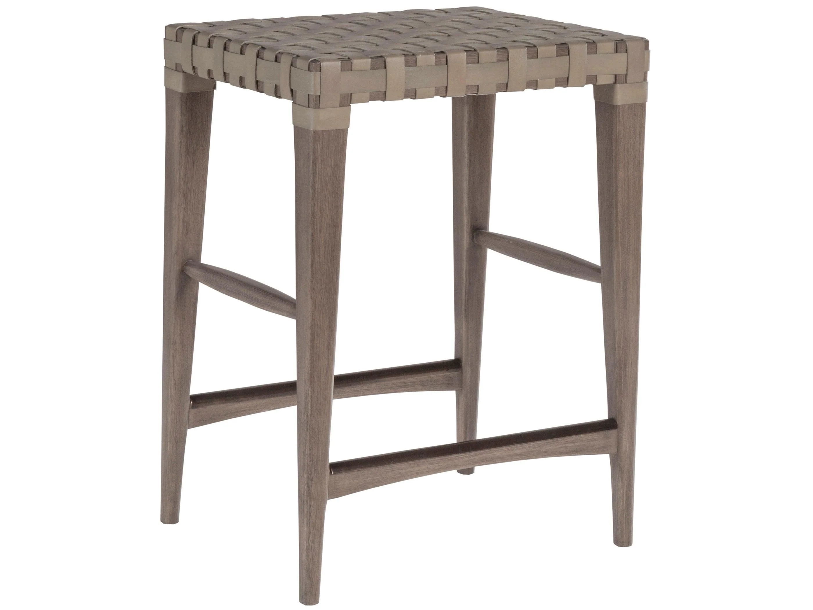 Cohesion Milo Leather Backless Counter Stool - Frankwebs