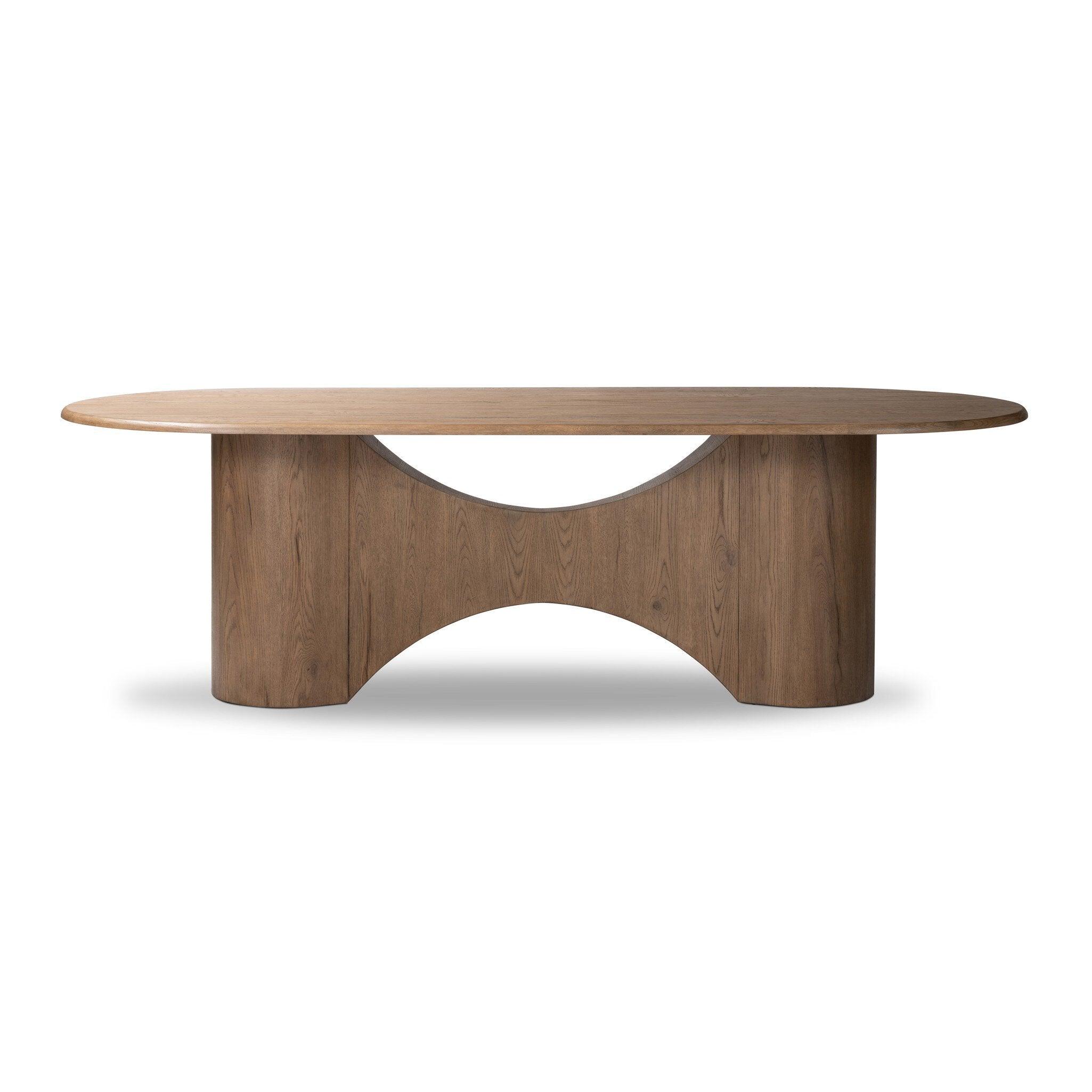 Olexey Oval Dining Table - Frankwebs