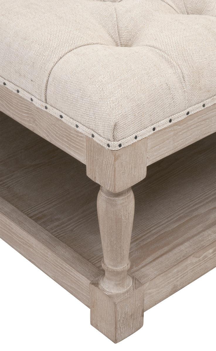 Townsend Tufted Upholstered Coffee Table - Frankwebs