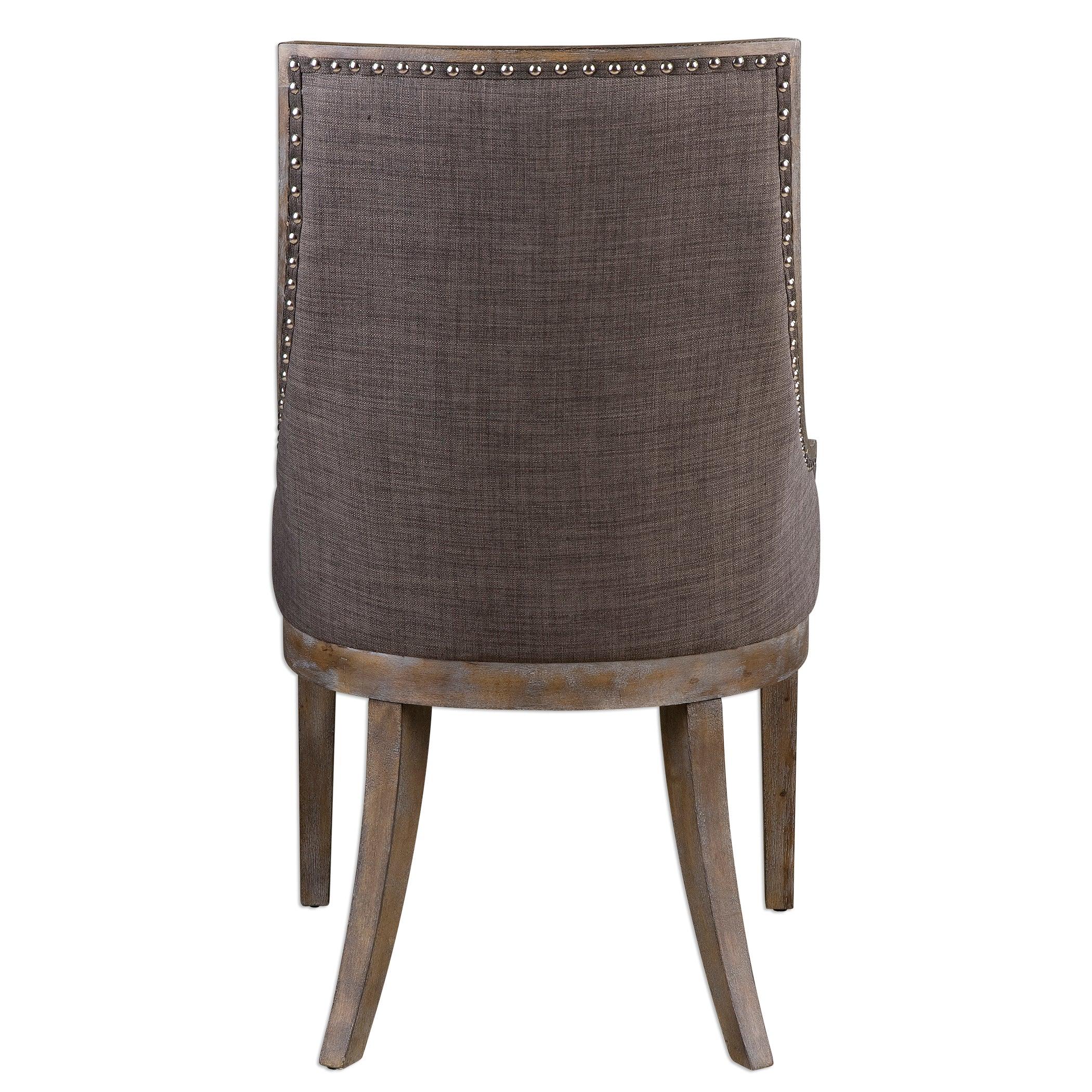 Aidrian Charcoal Gray Accent Chair - Frankwebs