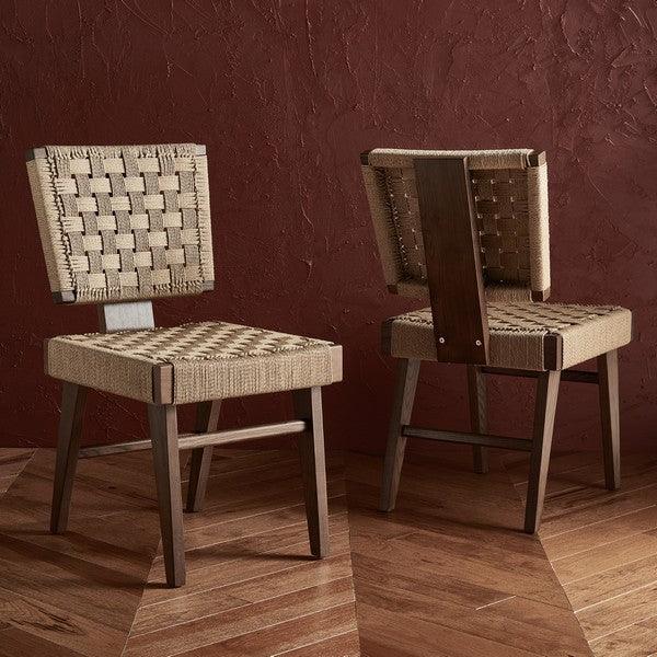SUSANNE WOVEN DINING CHAIR (SET OF 2) - Frankwebs