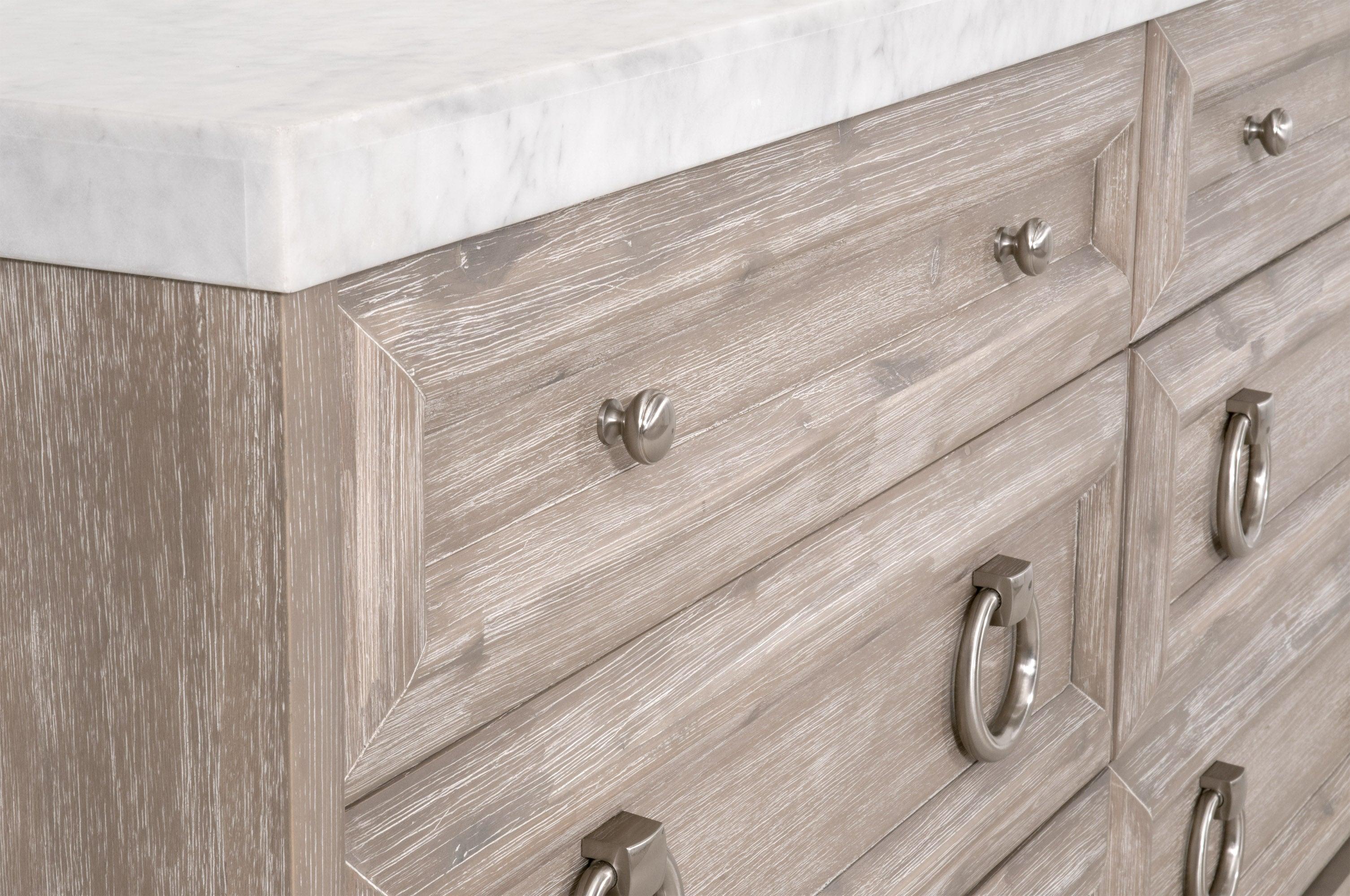 Azure Carrera 6-Drawer Double Dresser - Frankwebs
