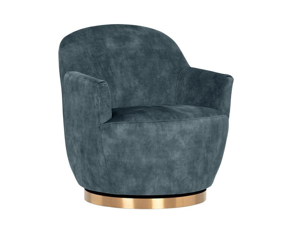 Casey Swivel Lounge Chair - Frankwebs