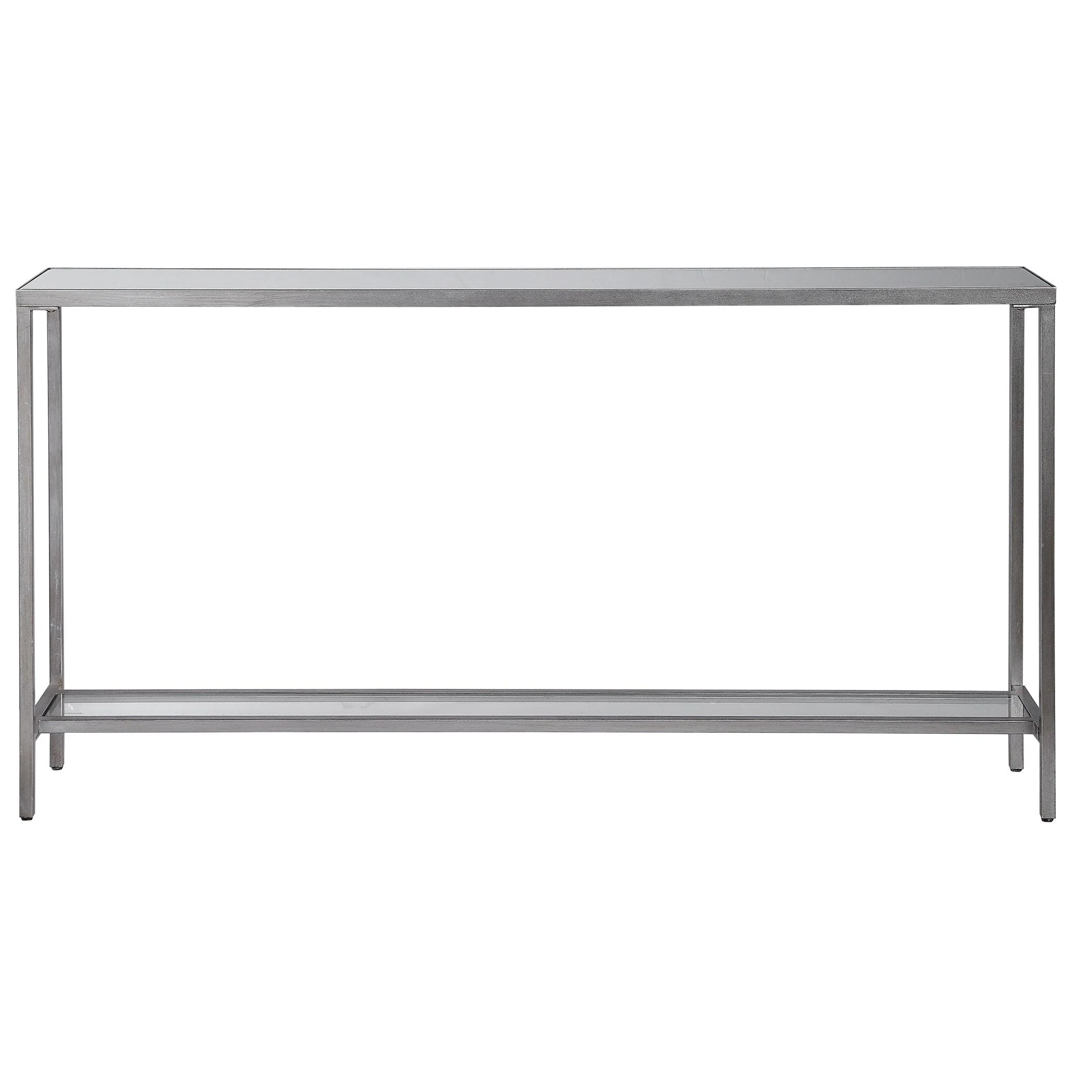 HAYLEY SILVER CONSOLE TABLE - Frankwebs
