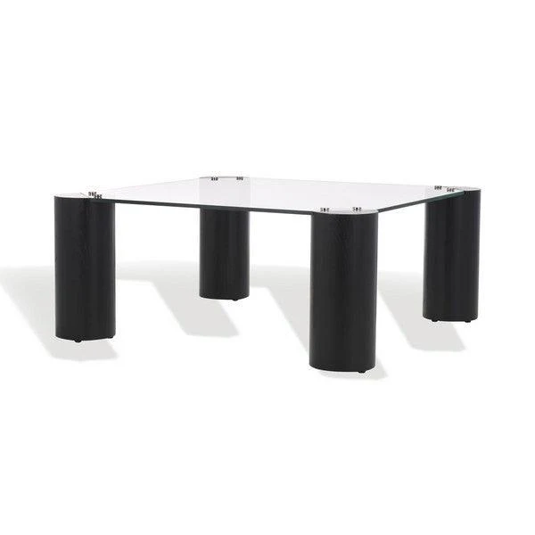 Robbie Square Glass Top Coffee Table - Frankwebs