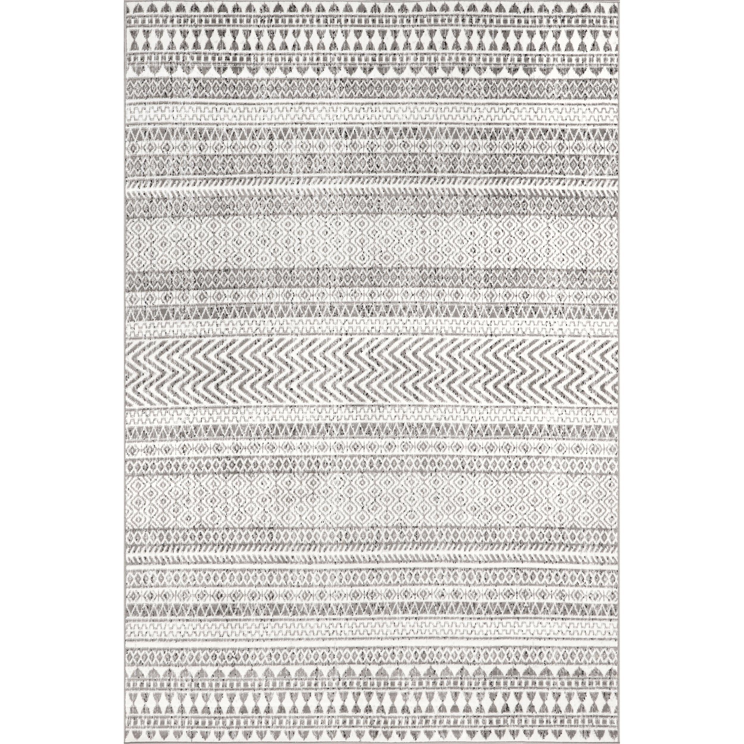 Catherina Transitional Geometric Area Rug - Frankwebs