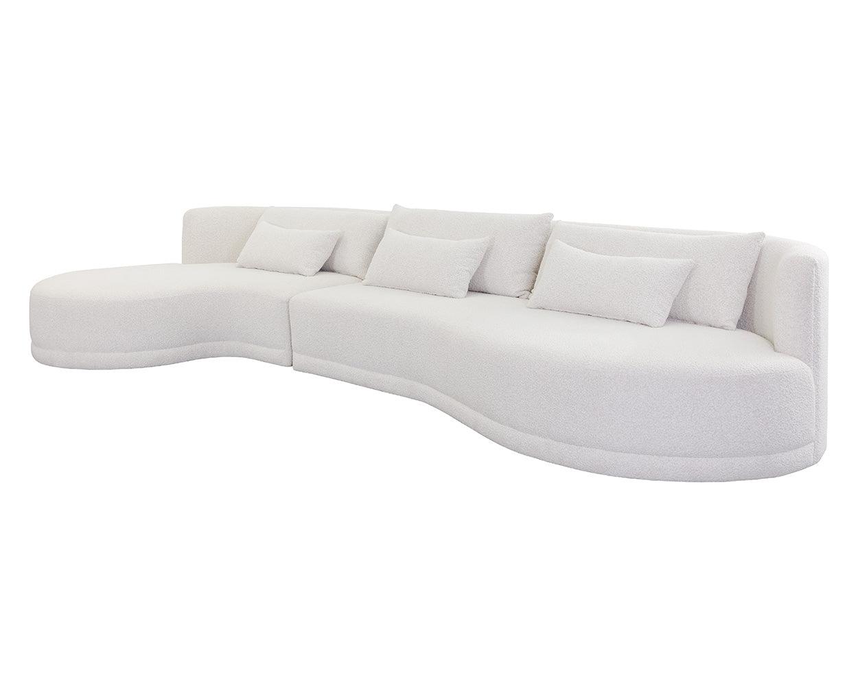 Laken Sofa Chaise - Frankwebs