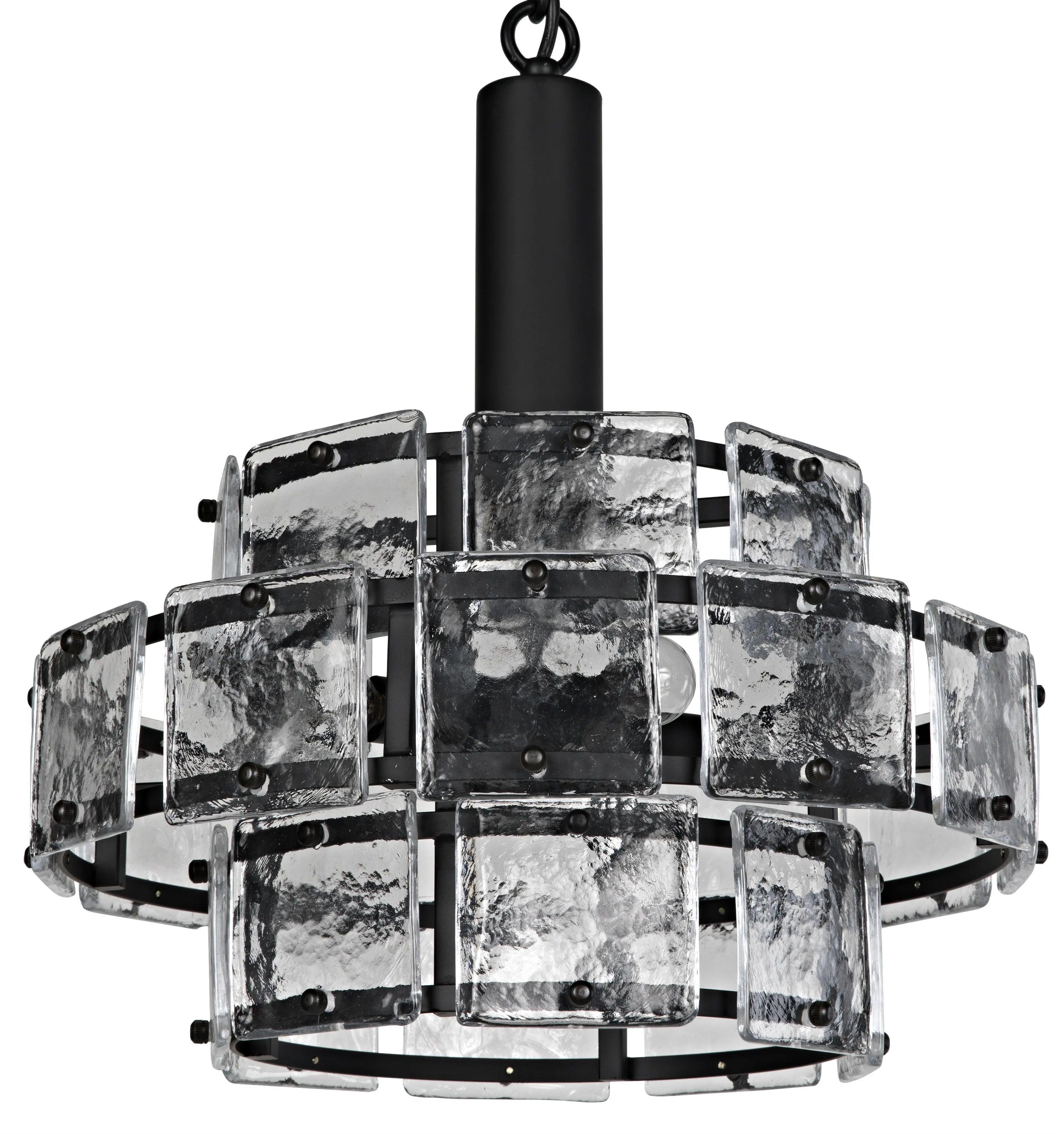 Bergdorf Pendant, Black Steel - Frankwebs