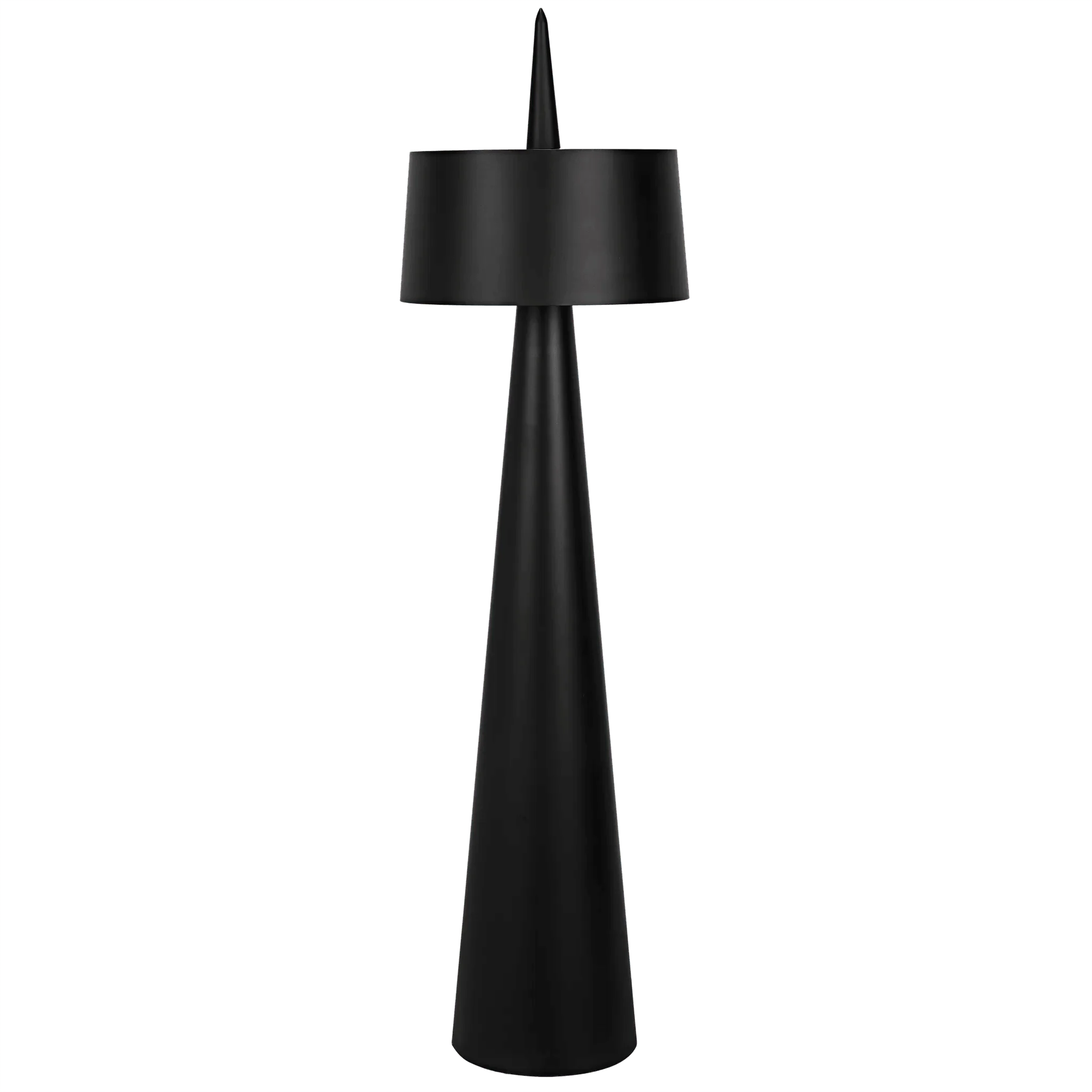 Moray Floor Lamp, Black Steel - Frankwebs