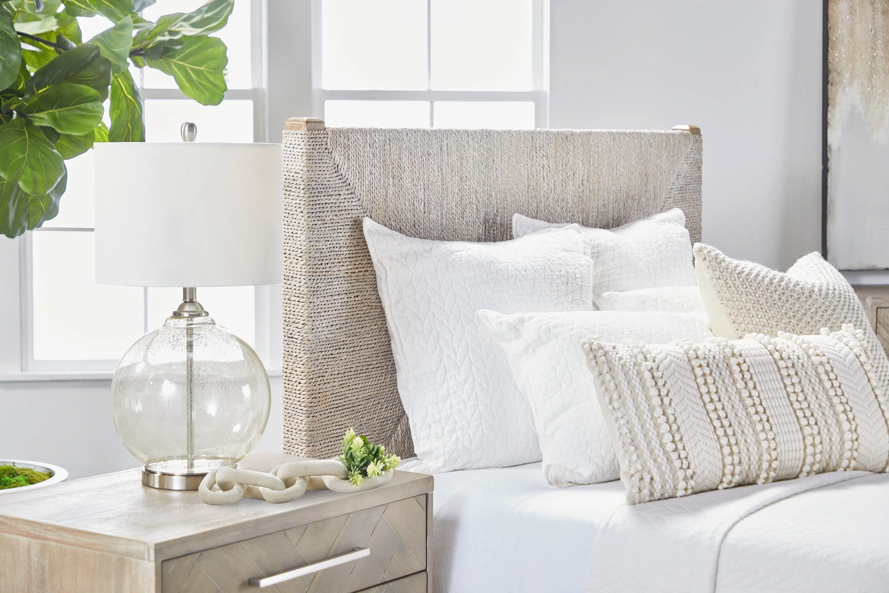 Mosaic 2-Drawer Nightstand - Frankwebs