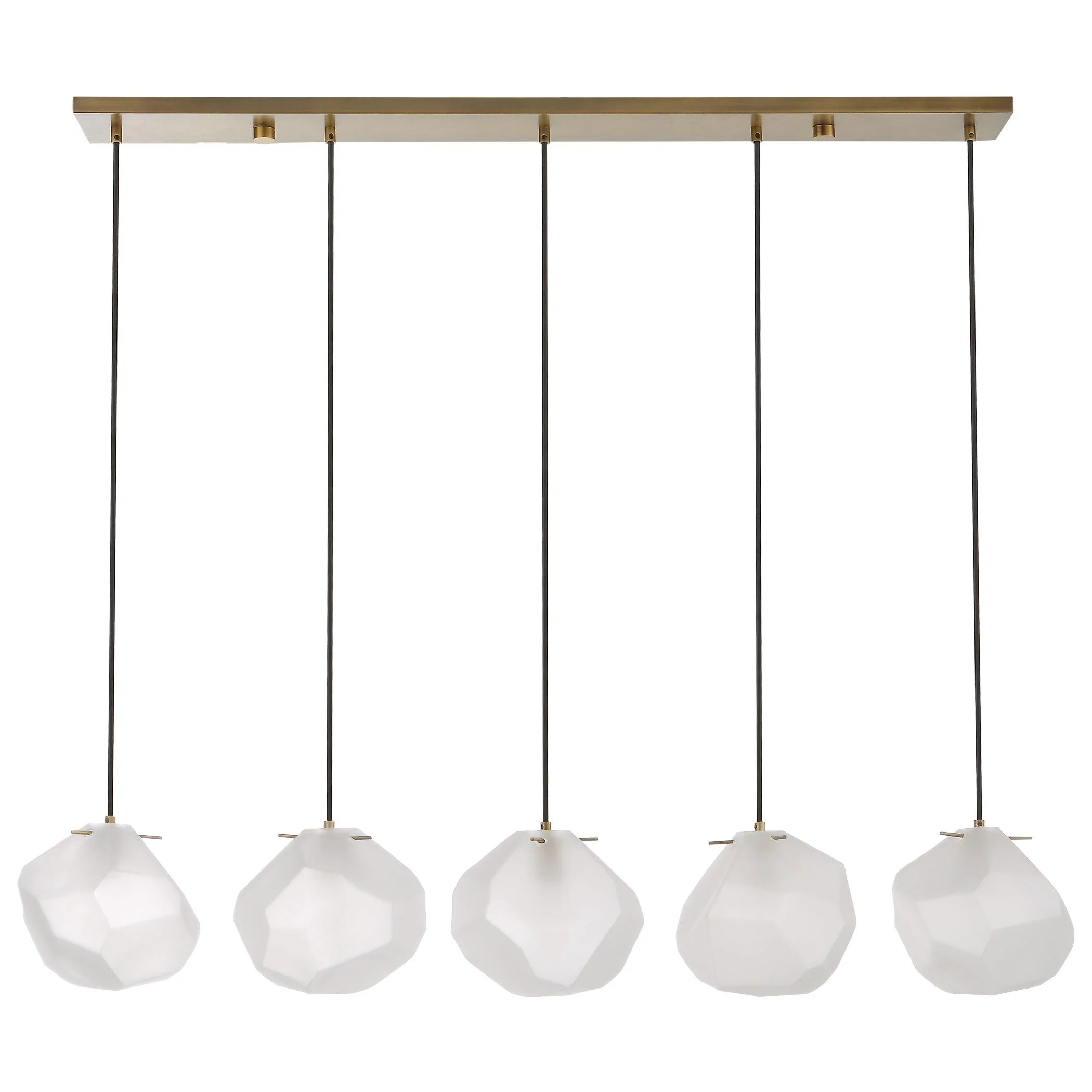 Geodesic 5 Light Linear Pendant - Frankwebs