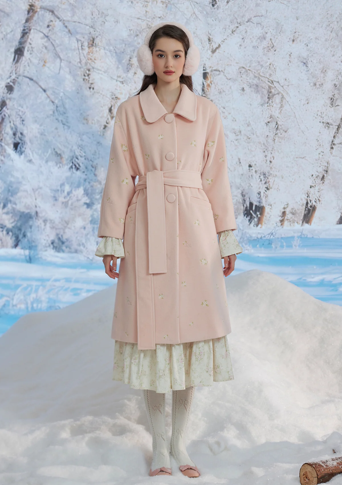 Blushy Wasabi Coat - Frankwebs