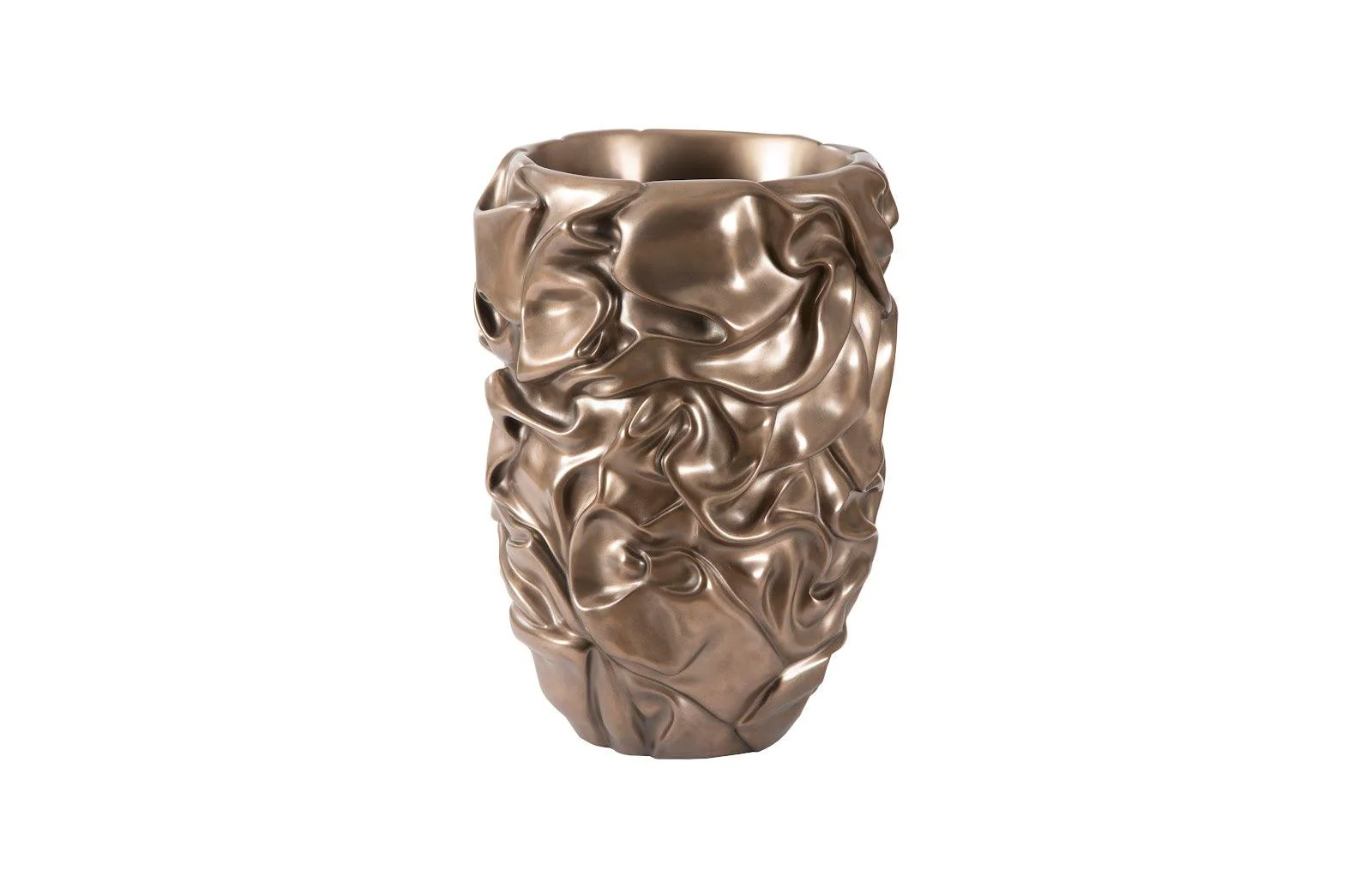 Drape Planter, Polished Bronze - Frankwebs