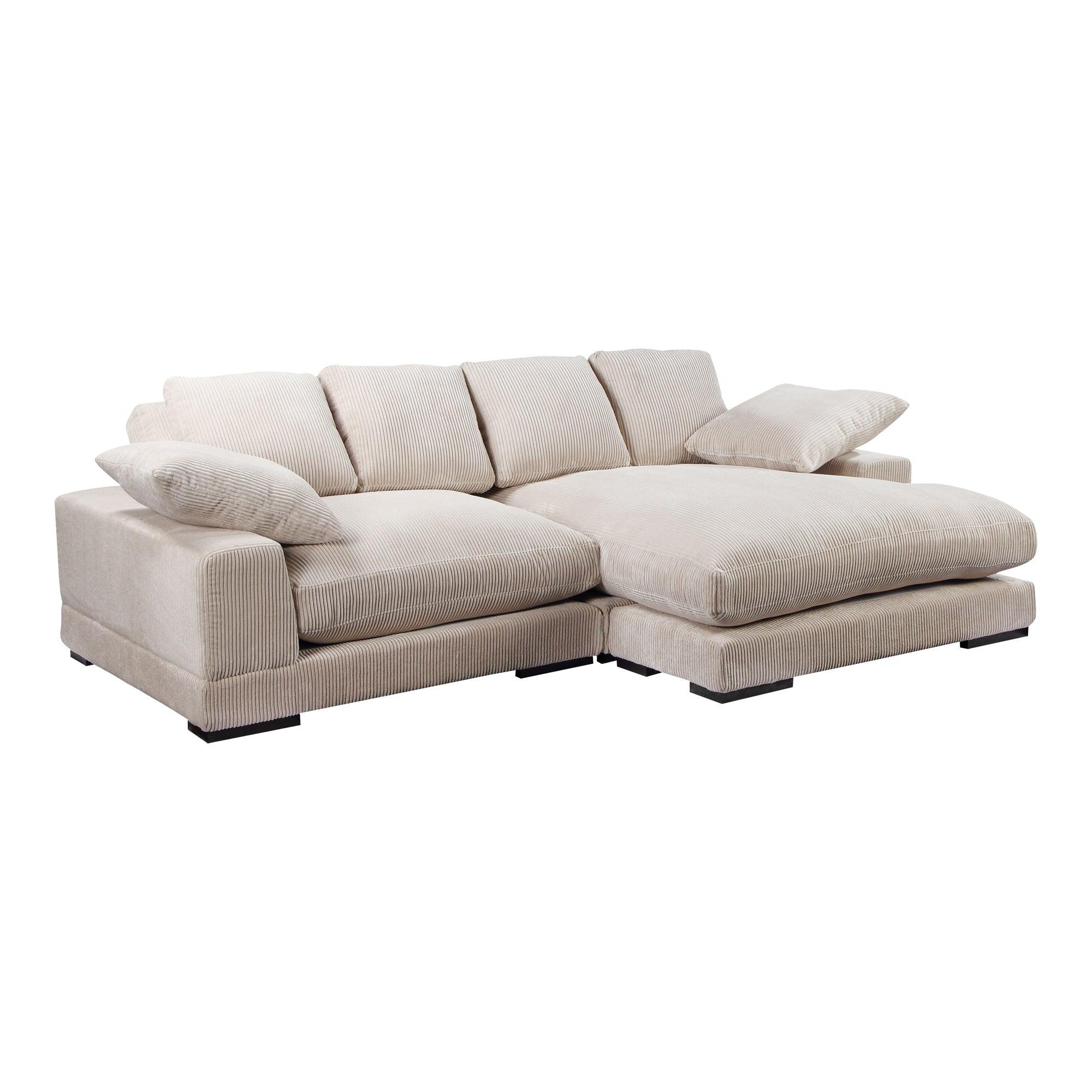 Plunge Sectional Cappuccino - Frankwebs