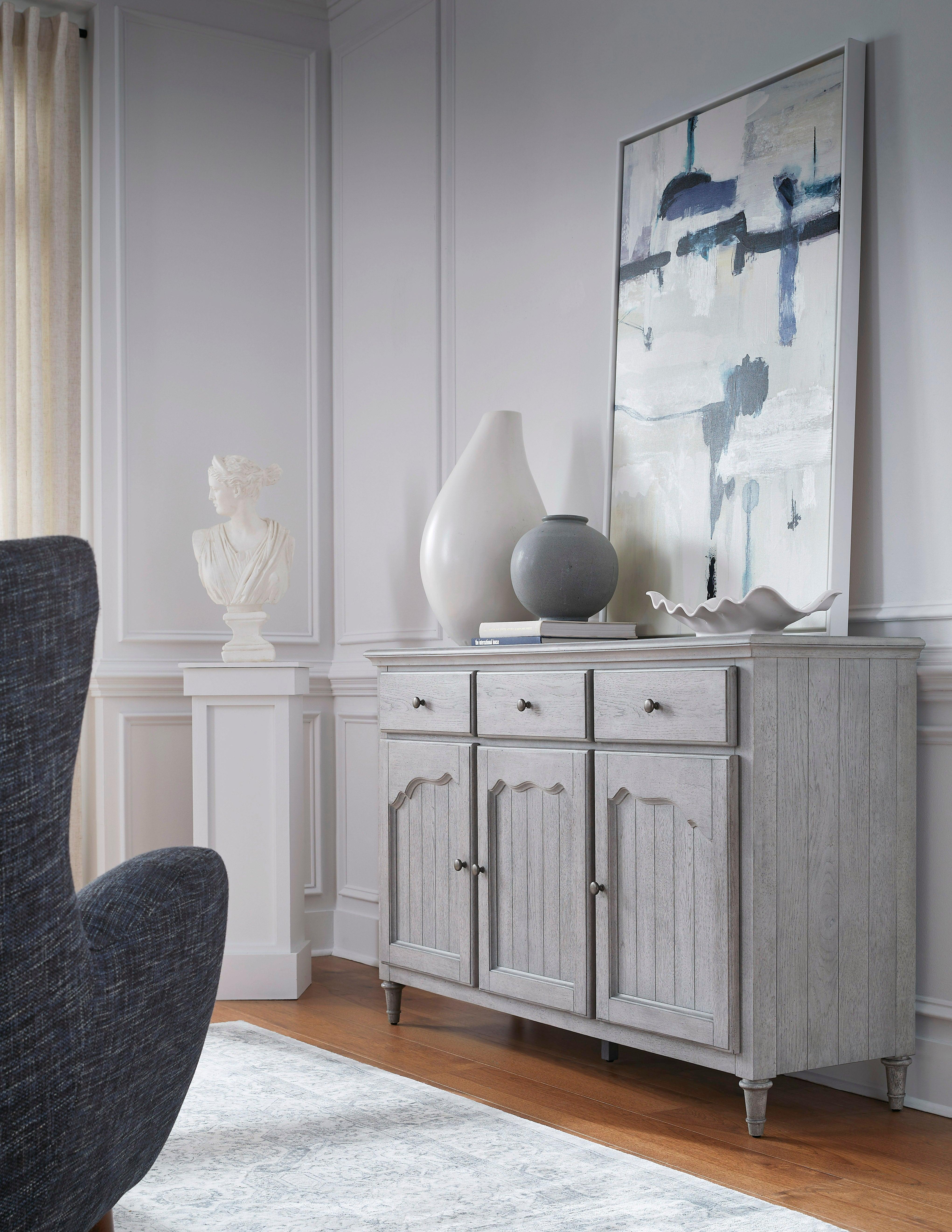 3-Door Credenza with Storage Drawers - Frankwebs