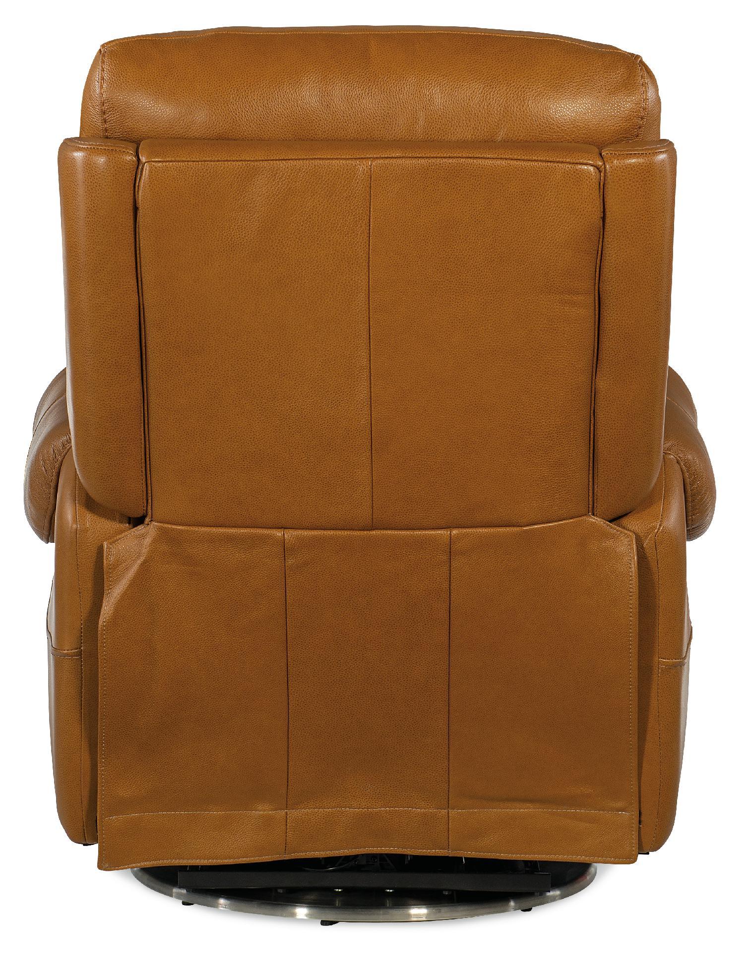 Sterling Swivel Power Recliner with Power Headrest - Frankwebs