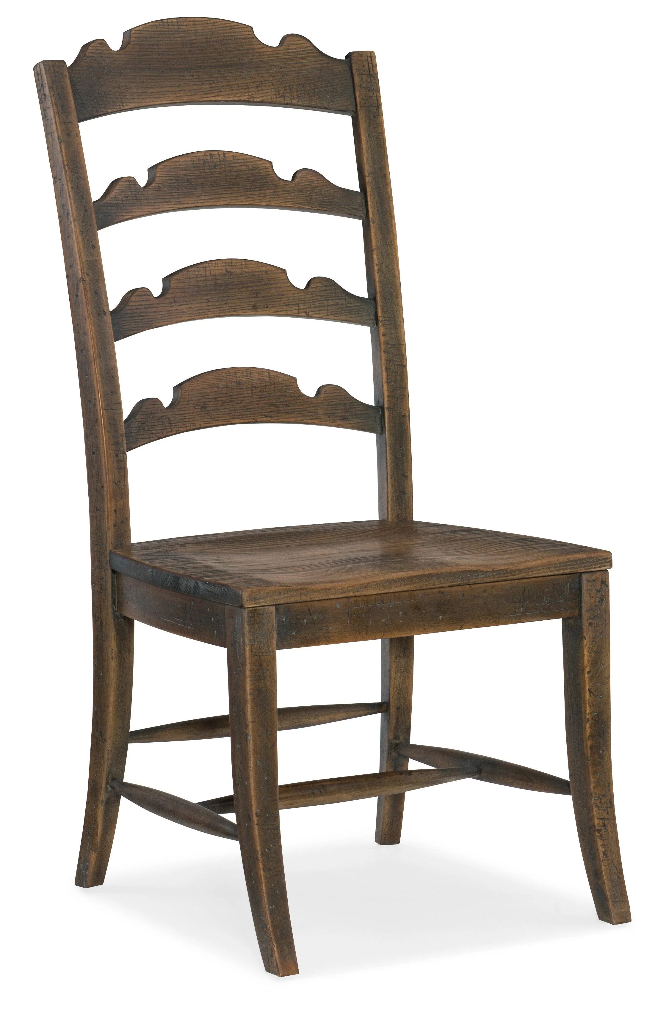 Hill Country Twin Sisters Ladderback Side Chair - Set of 2 - Frankwebs