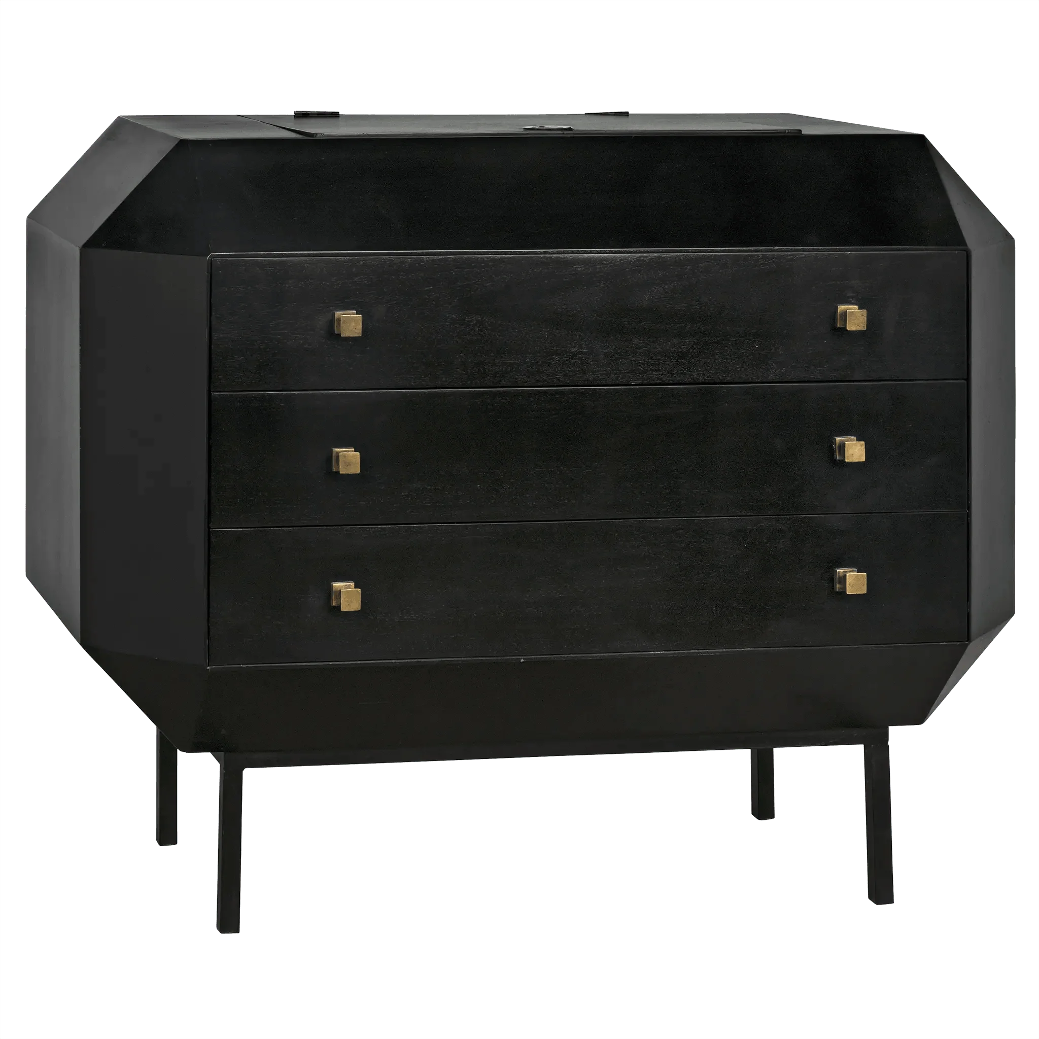 Rhiana Dresser, Hand Rubbed Black - Frankwebs