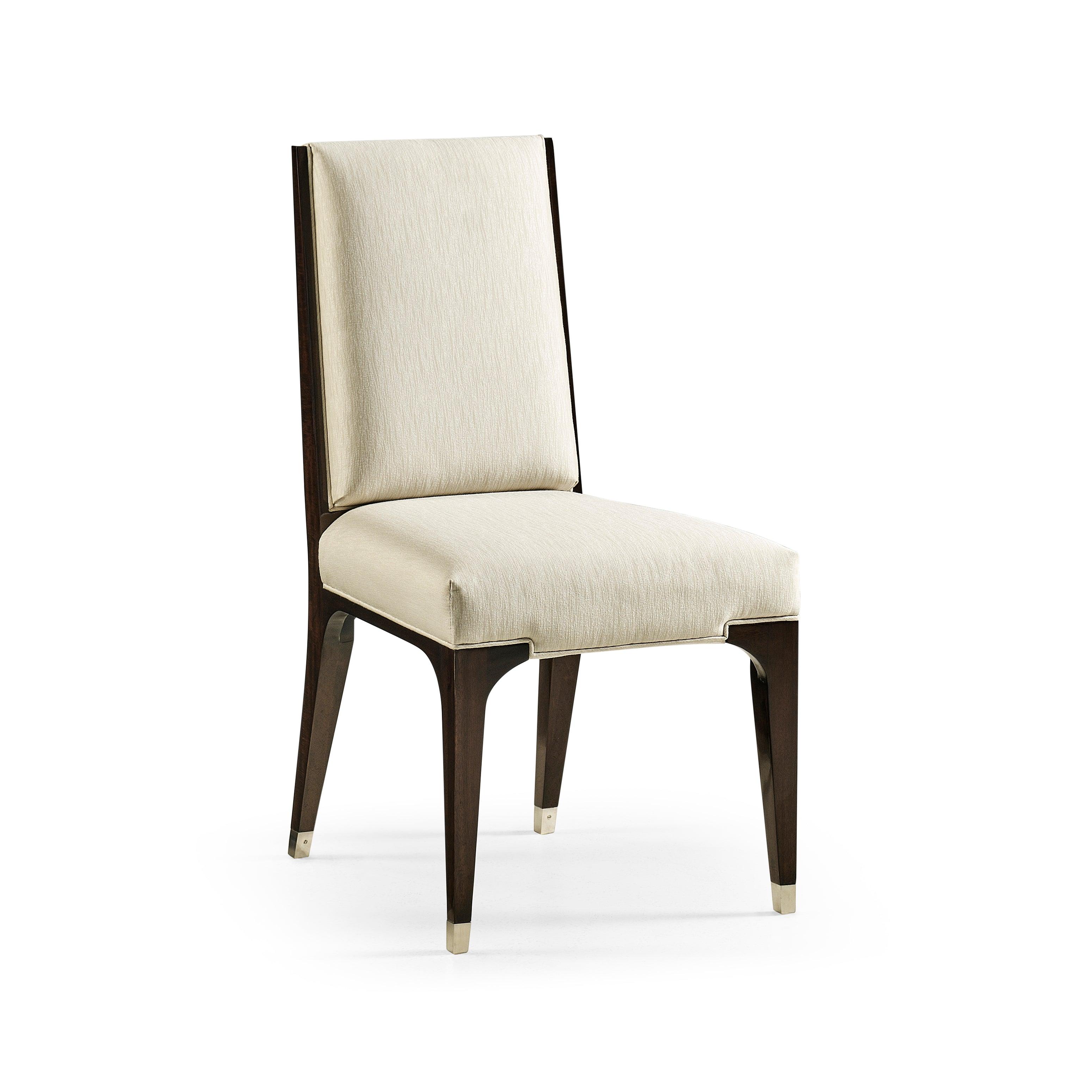 Modern Accents Black Eucalyptus Uph Dining Side Chair - Frankwebs